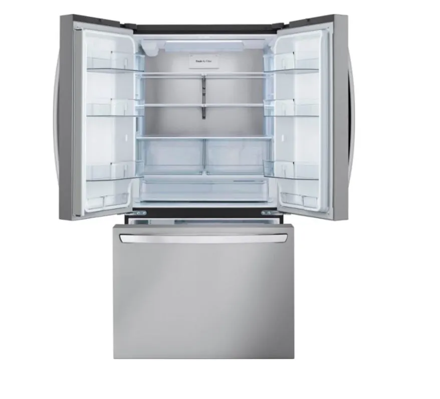 LG - 31.7 Cu. Ft. French Door Smart Refrigerator with Internal Water Dispenser - Stainless Steel
Model:LRFLS3206S