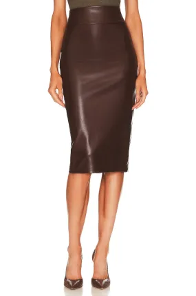 LM6078 Soft vegan pencil skirt