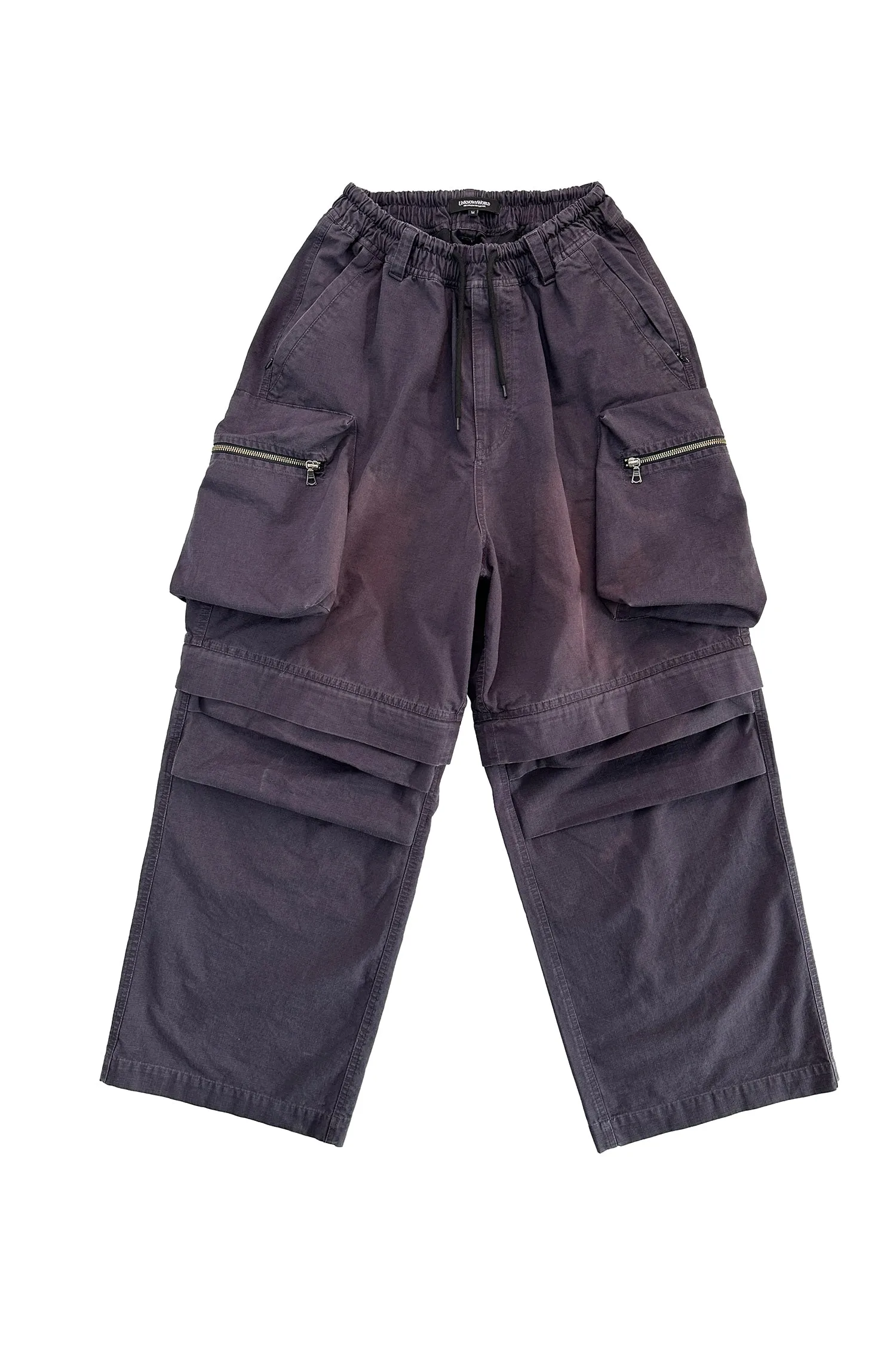 Loose-fit big pocket cargo pants