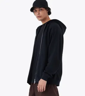 Lowgo Hood Zip Sweat Black