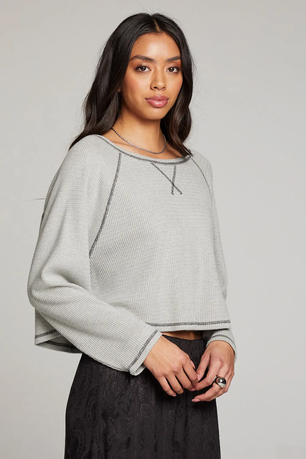 Lucy Heather Grey Long Sleeve