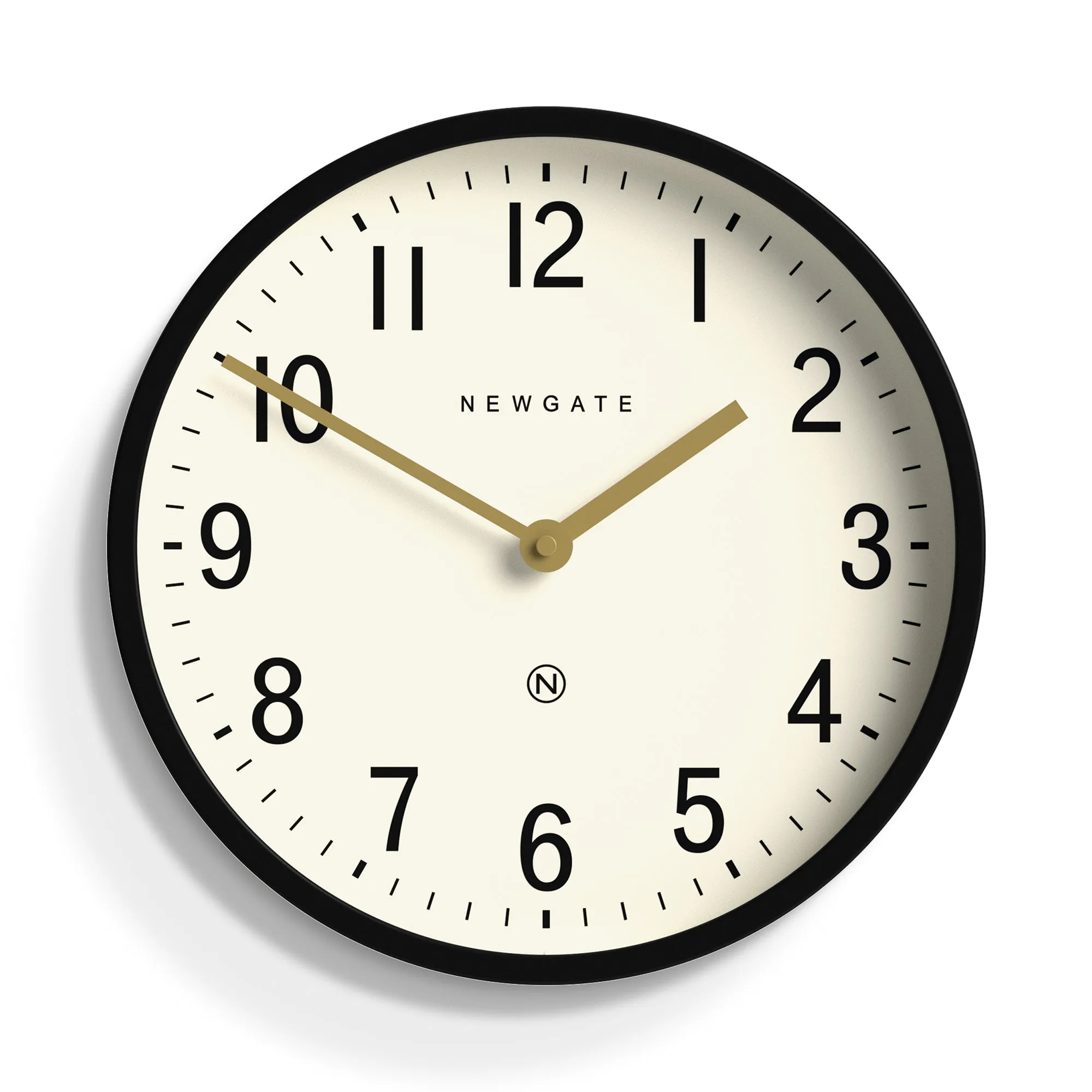 Master Edward Wall Clock - Black