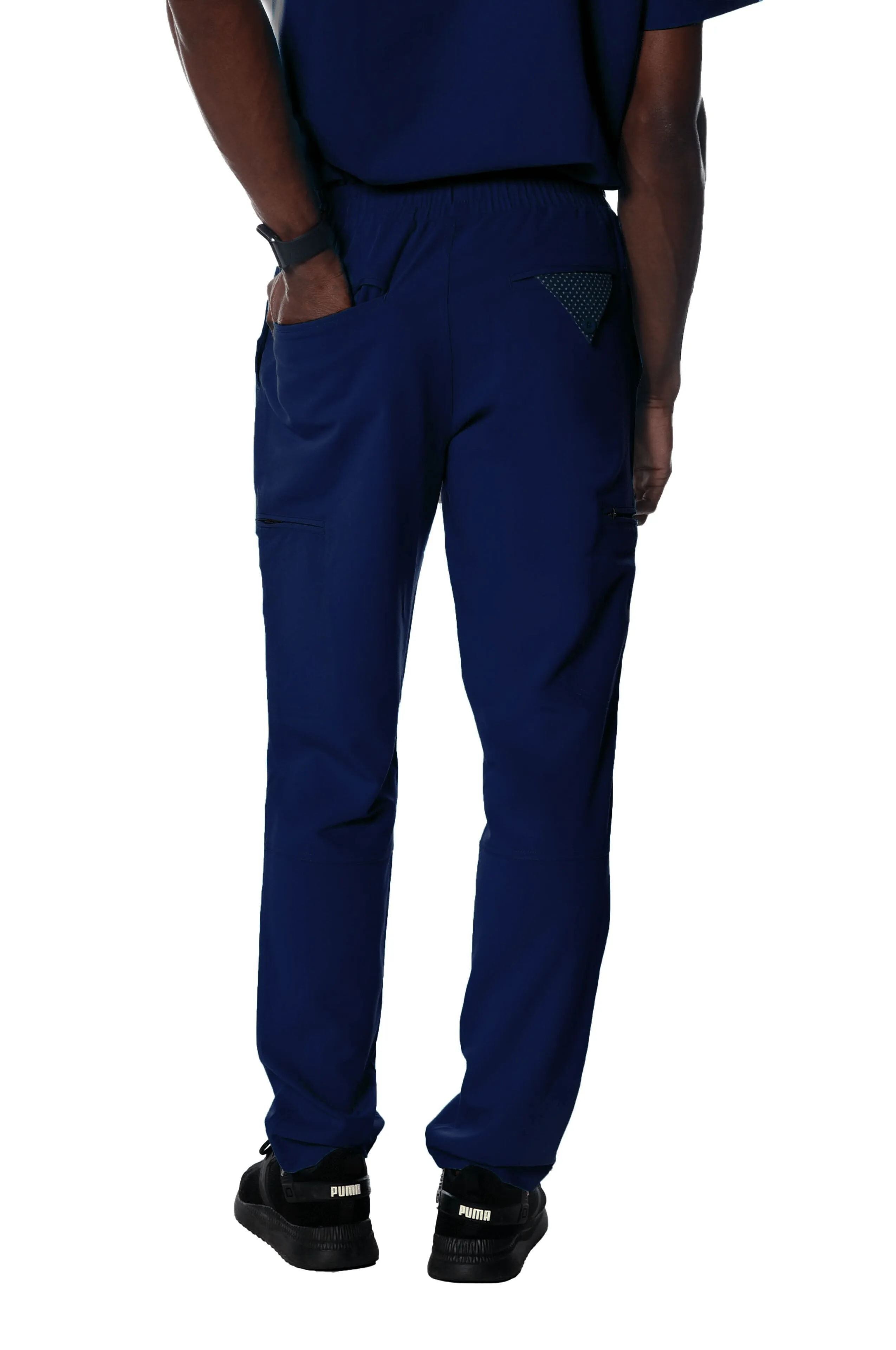 Members Only - Men's Hampton Open Bottom Short Scrub Pants