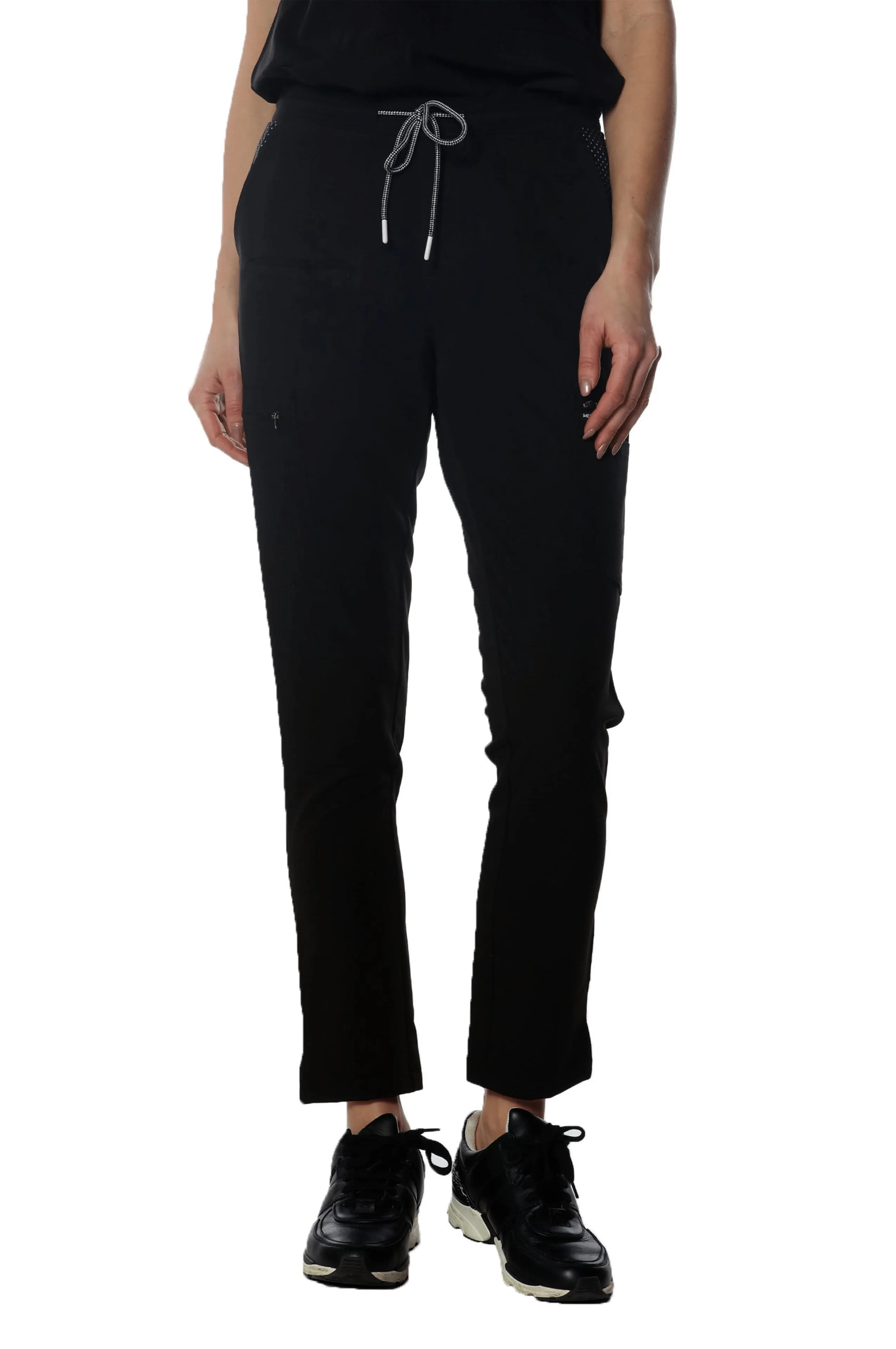 Members Only - Women's Reus Open Bottom Petite Scrub Pants