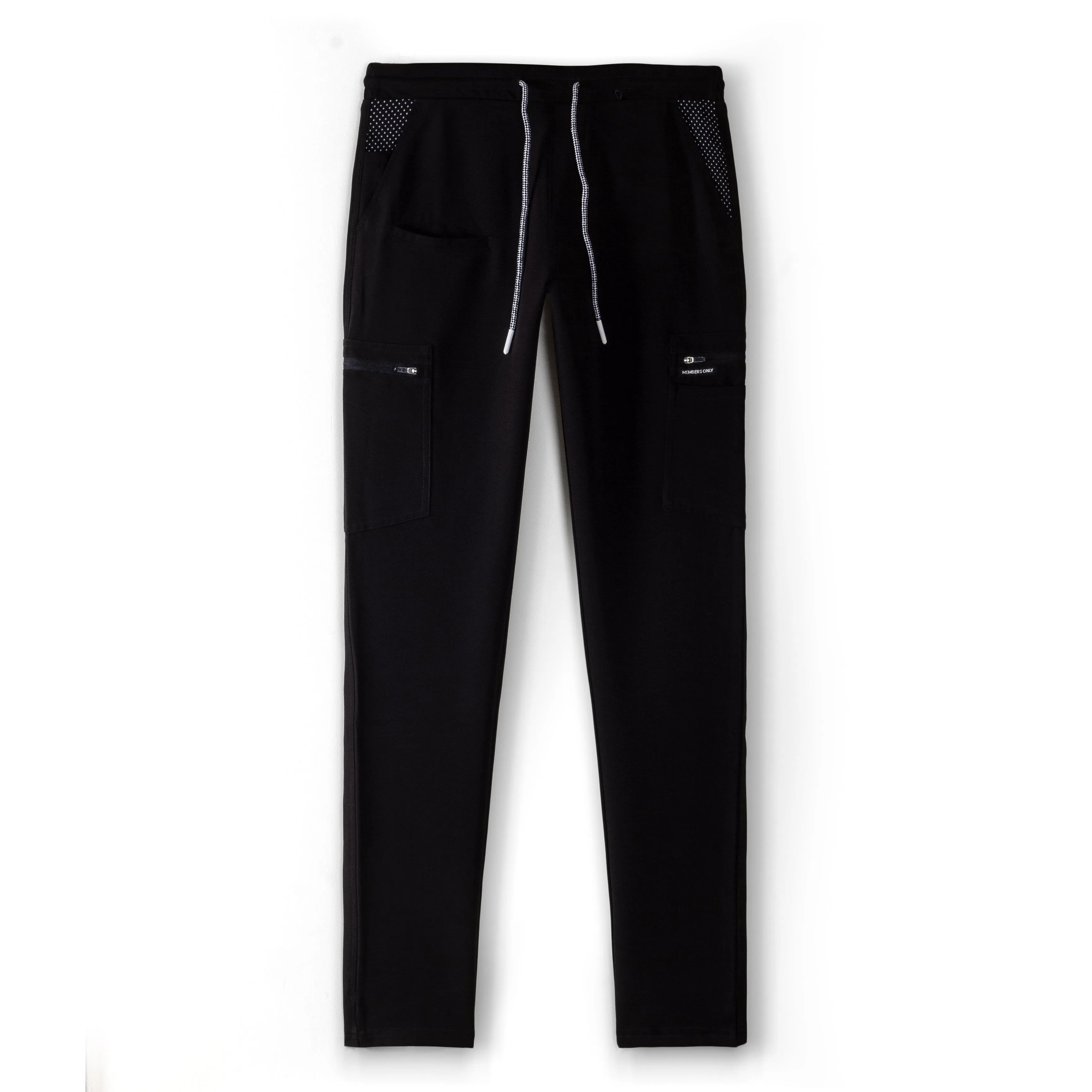 Members Only - Women's Reus Open Bottom Petite Scrub Pants