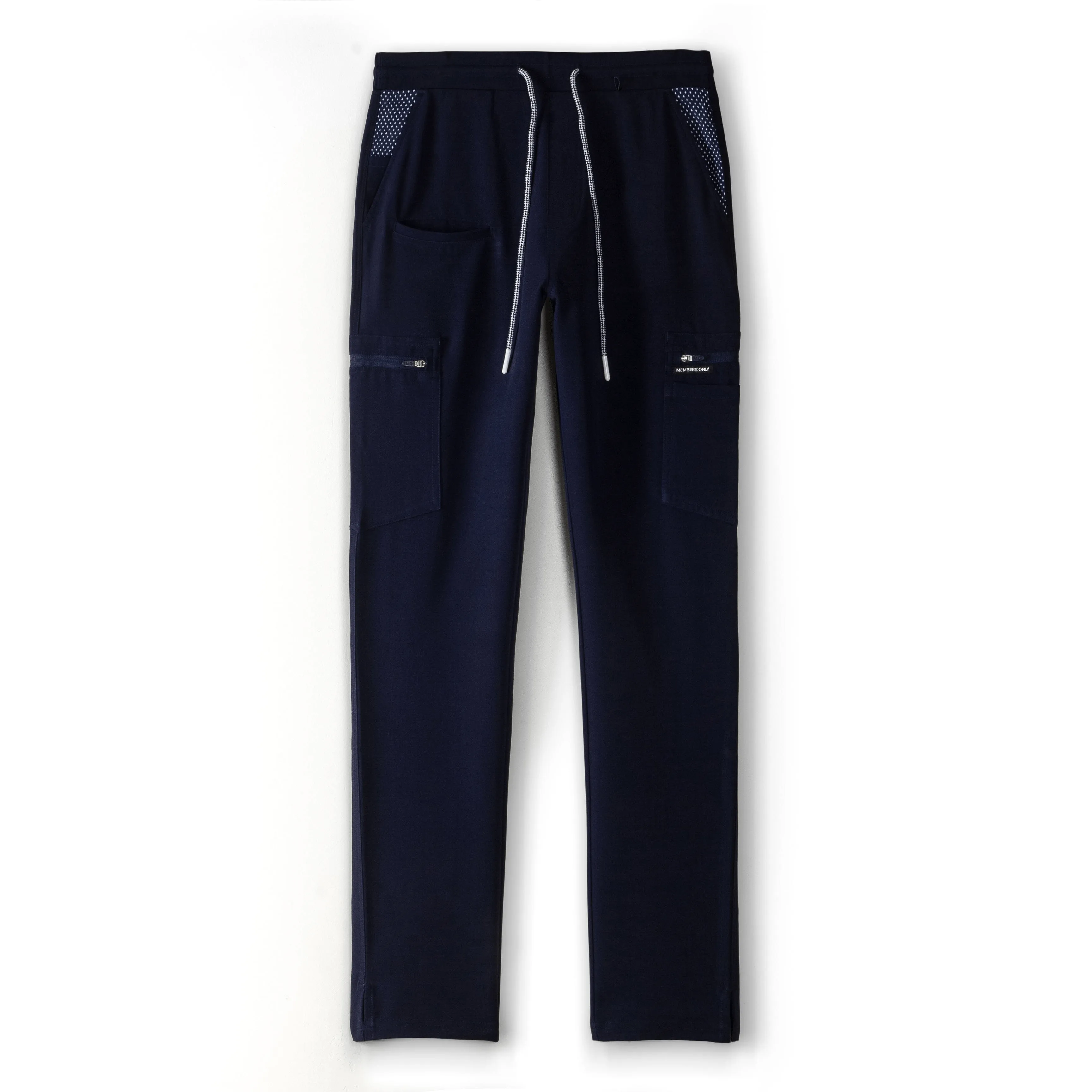 Members Only - Women's Reus Open Bottom Petite Scrub Pants