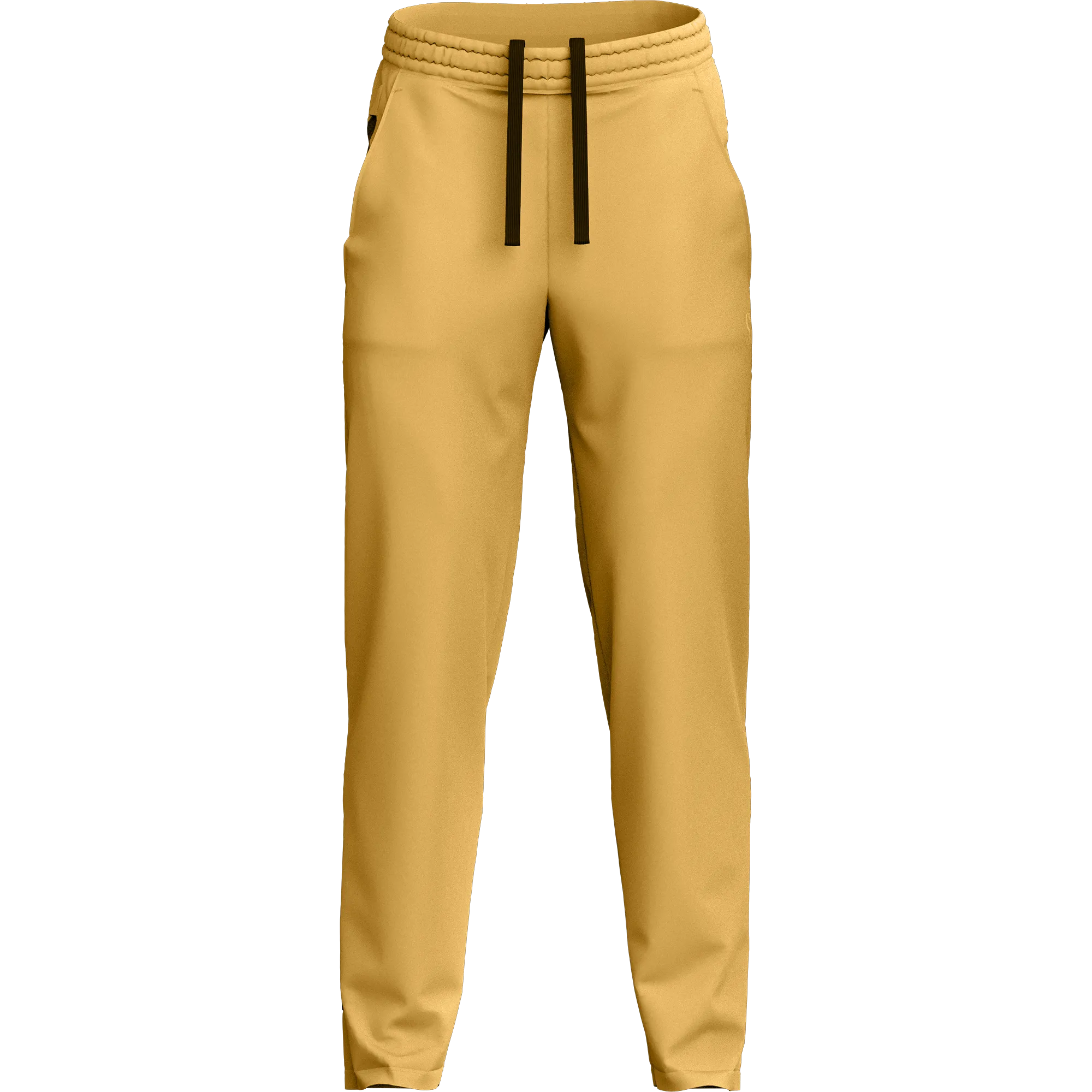 Men's Beige Poly Fleece Thermal Tracksuit Bottoms