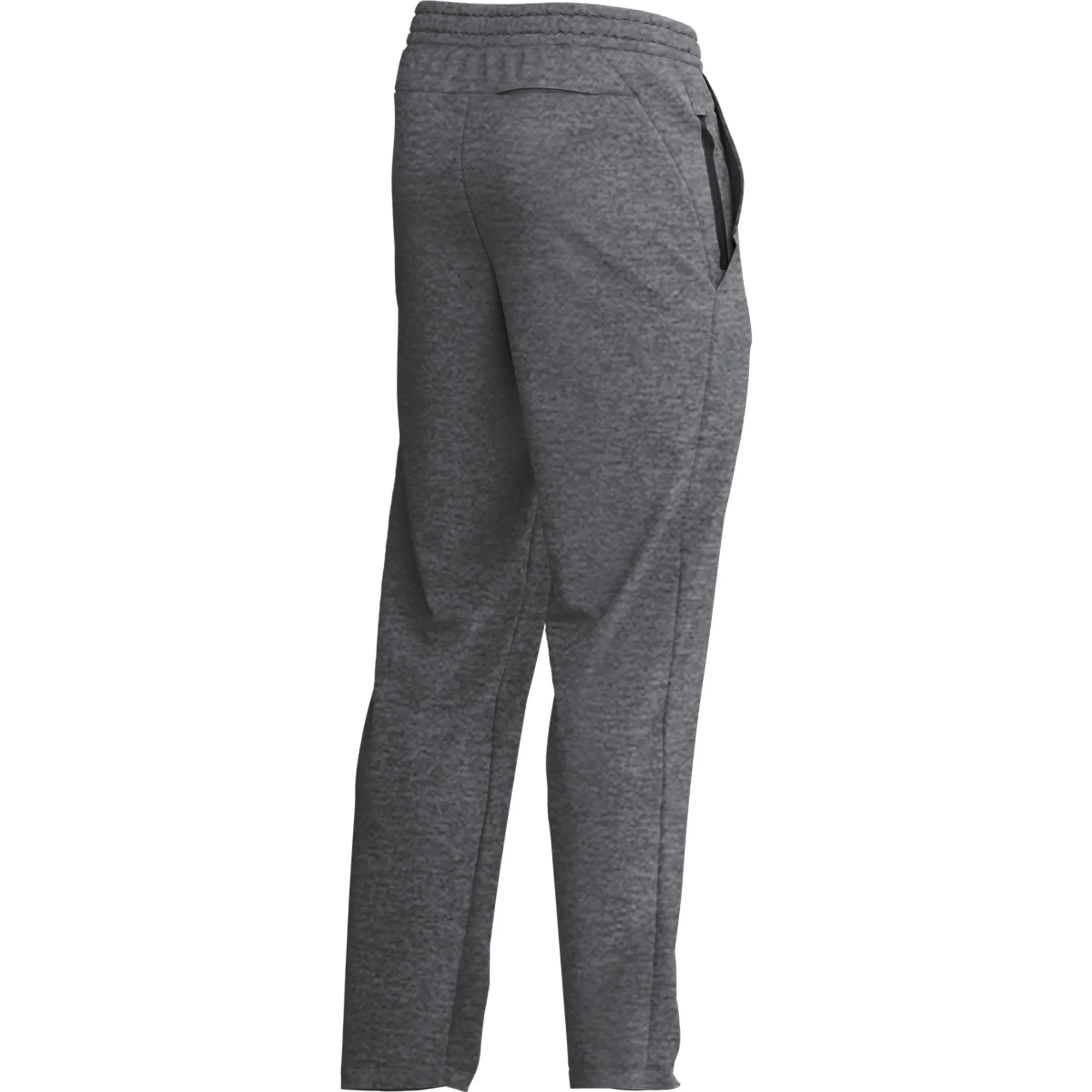 Men's Charcoal Grey Cotton Fleece Thermal Sweatpants