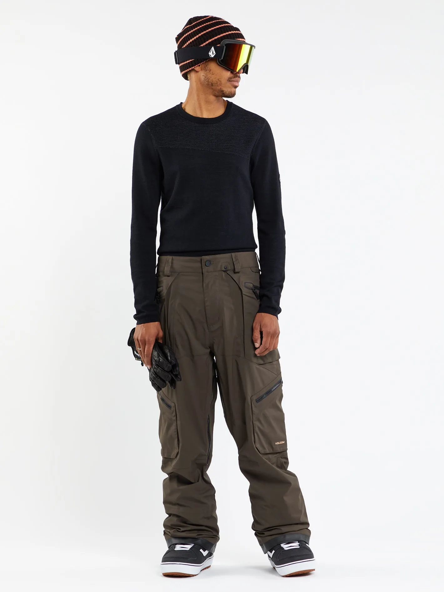 Mens Guch Stretch Gore Pants - Brown