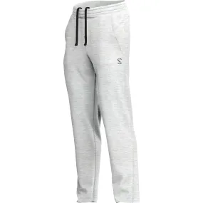 Men's Heather Grey Cotton Fleece Thermal Sweatpants