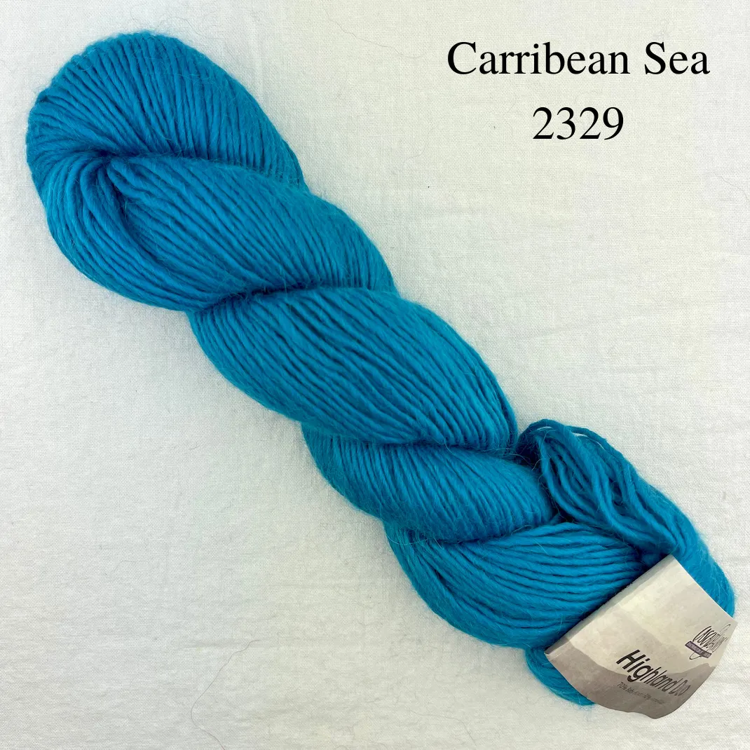 Merino Alpaca Wrap Knitting Kit | Highland Duo & Knitting Pattern (#139)