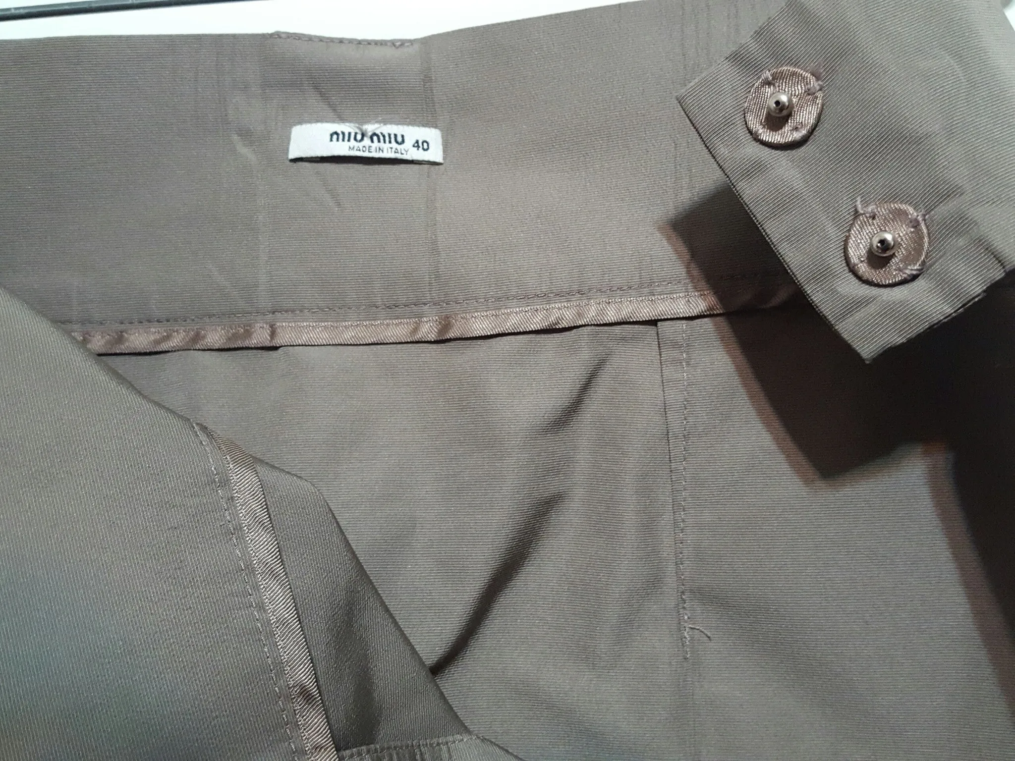 Miu Miu Trench Pencil Skirt sz. 40/4