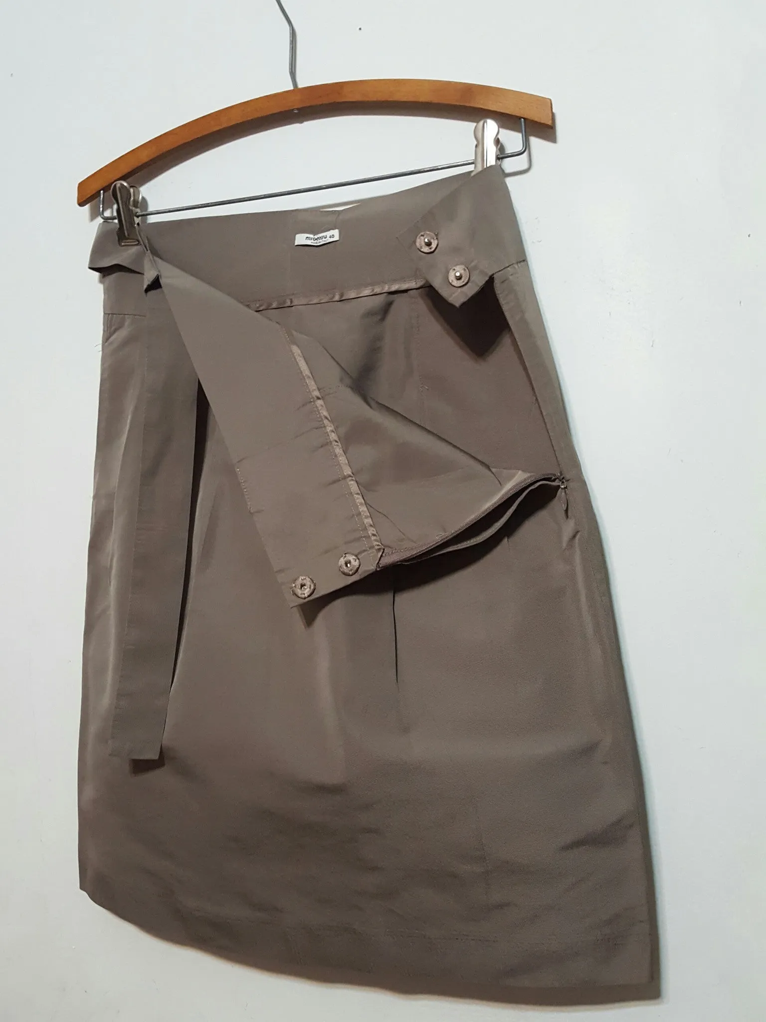 Miu Miu Trench Pencil Skirt sz. 40/4