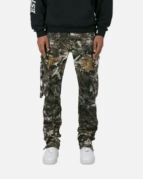 MNML D152 Cargo Straight Denim Pants Hunter Camo