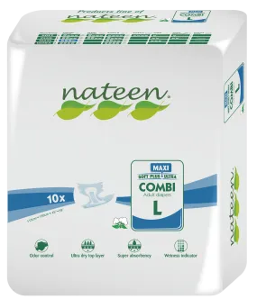 Nateen - Combi Maxi - Adult Diaper (Large) >3450ml