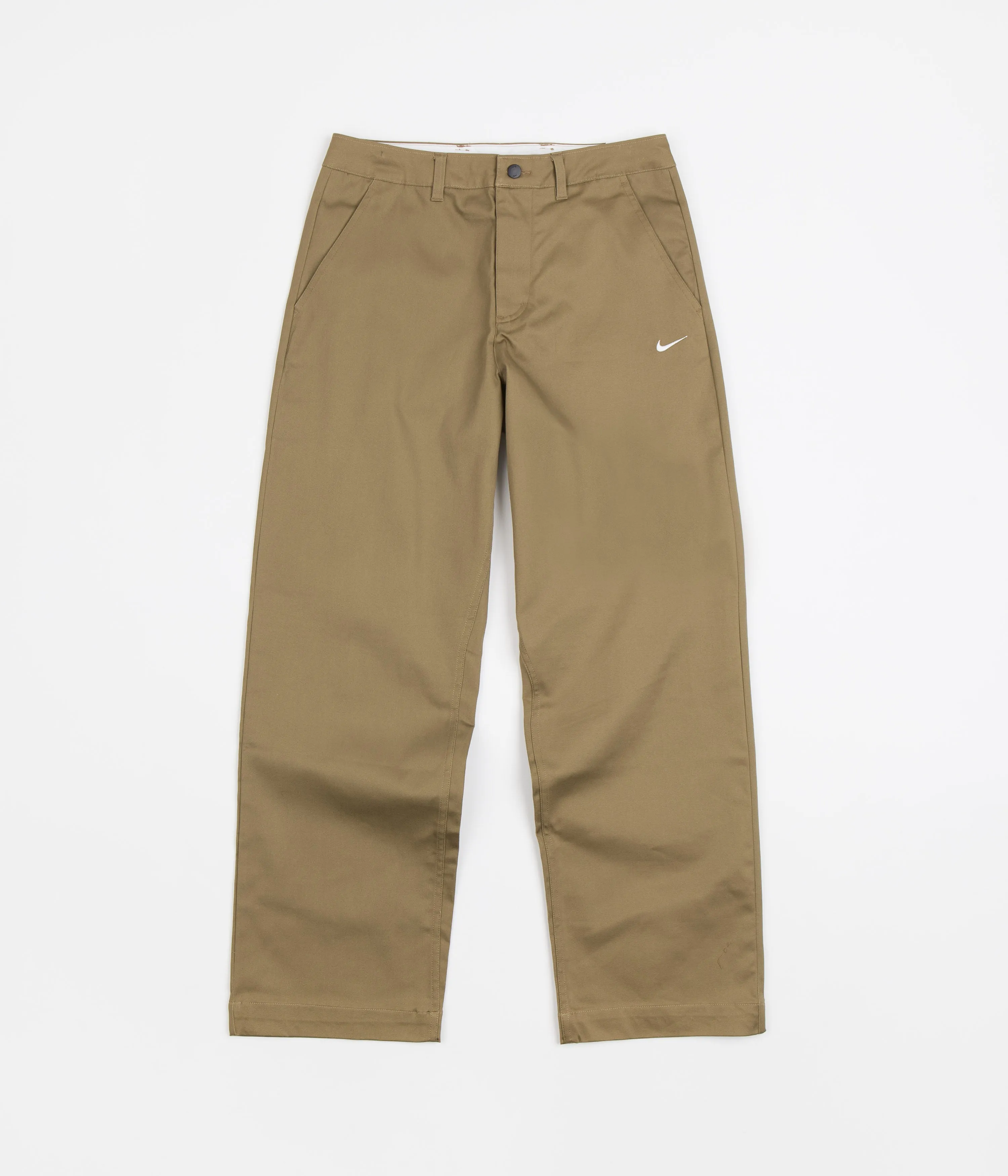 Nike Unlined Chino Pants - Dark Driftwood / White