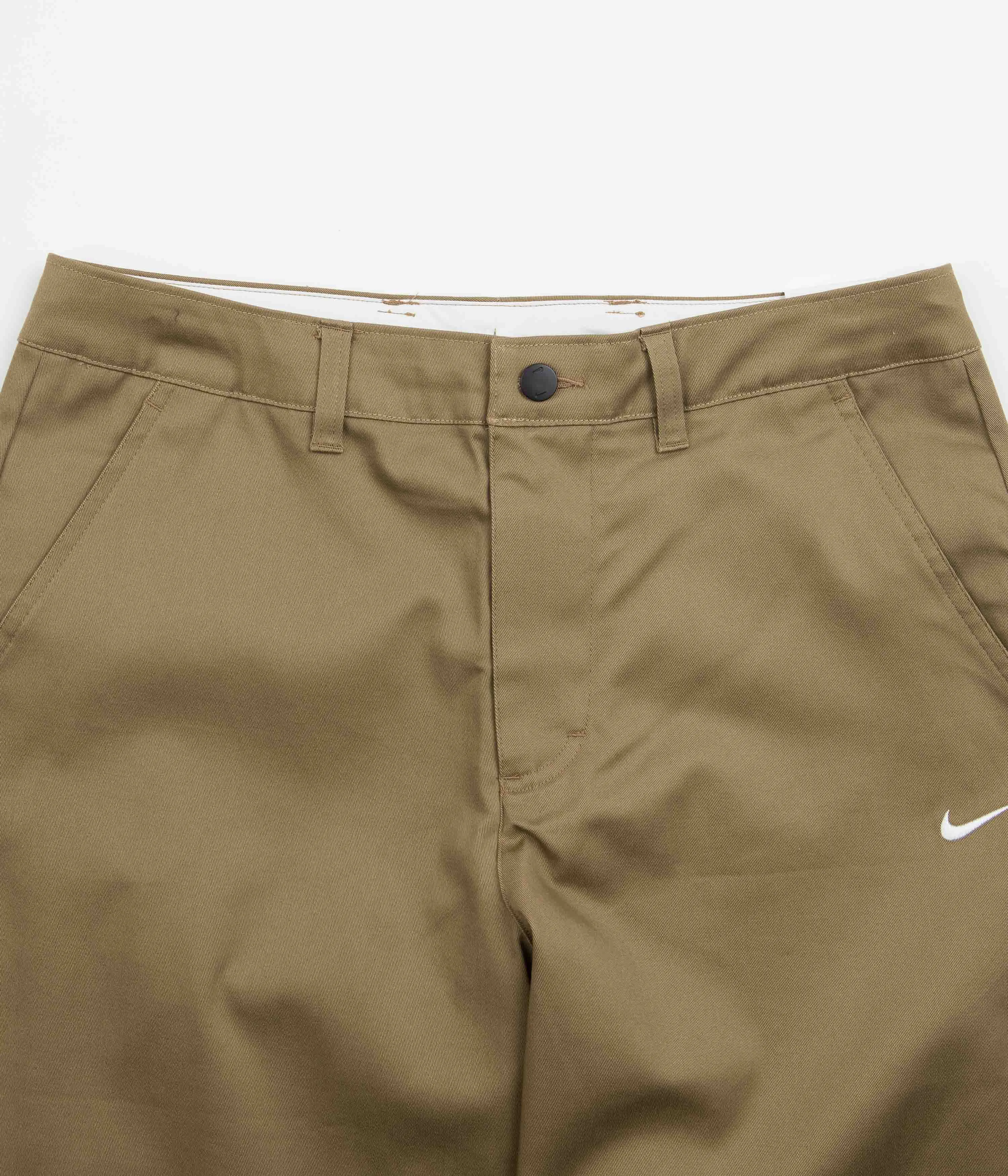 Nike Unlined Chino Pants - Dark Driftwood / White