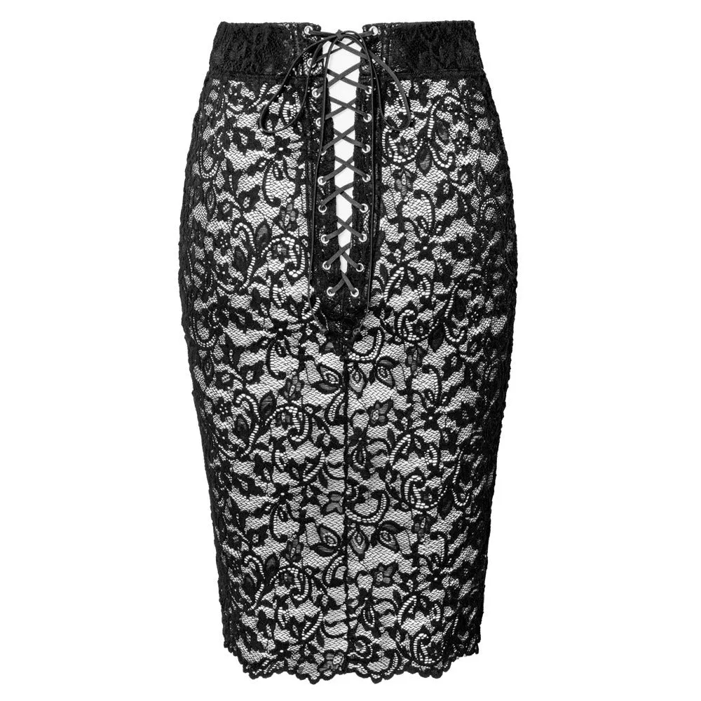 Noir Pencil Skirt Black