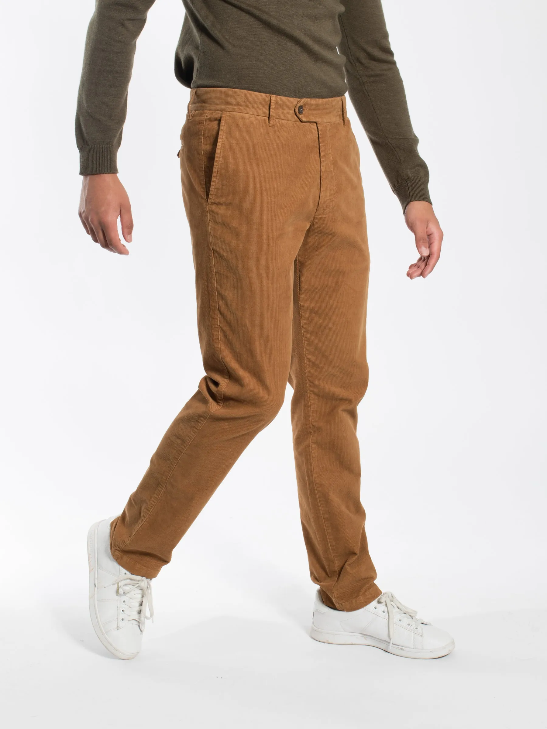 Nutmeg Corduroy Cotton Spandex Pant