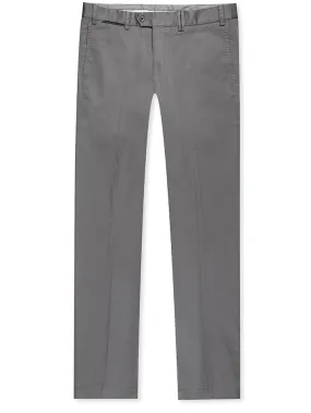 Peaker Chino With Trim Detail Grey