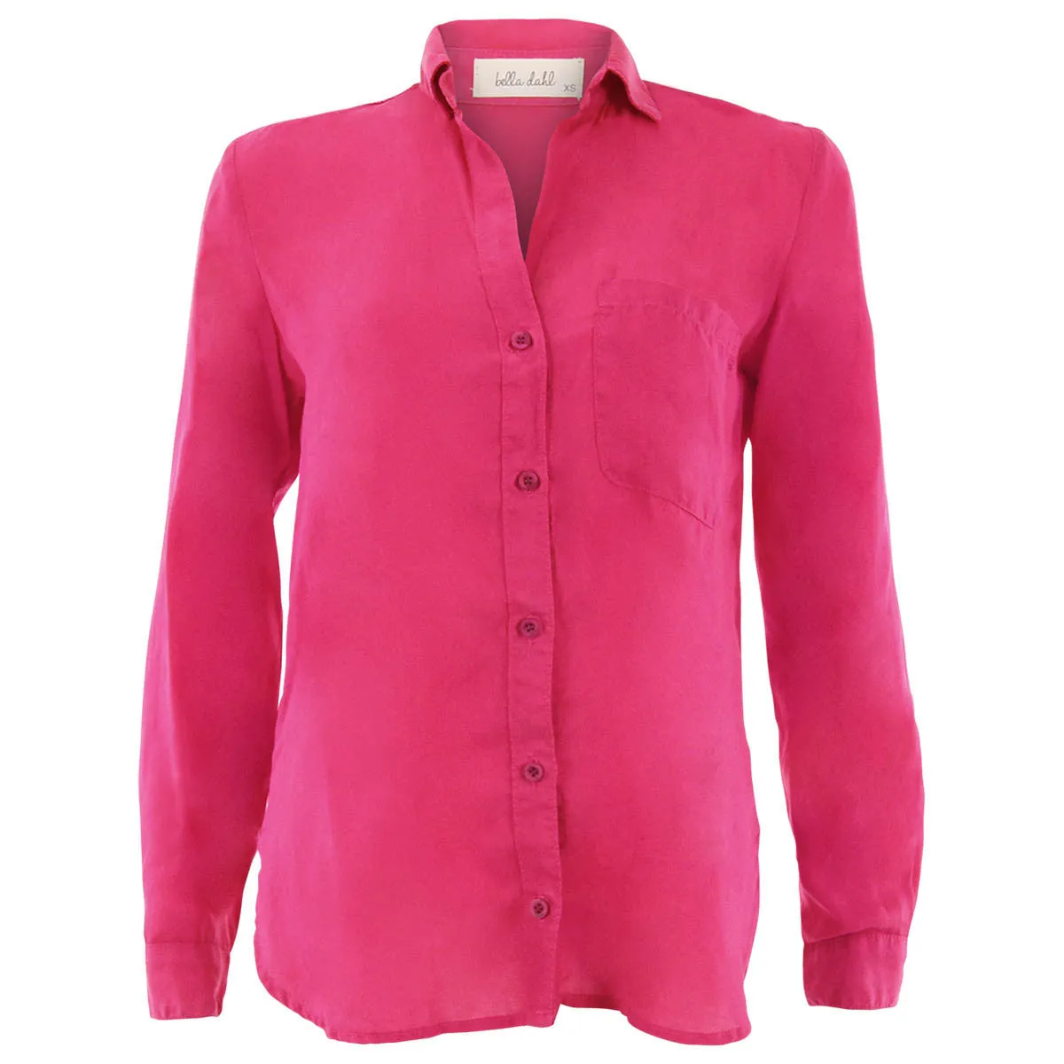 Perfect Shirt in Sangria (Hot Pink)