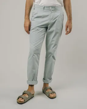 Pleated Chino Mist