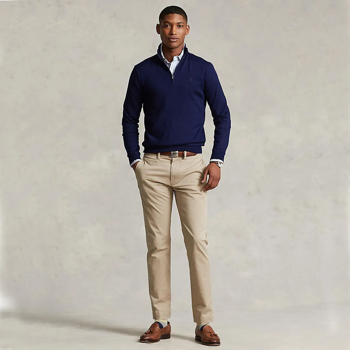 Polo Performance Ralph Lauren Tailored Fit Performance Chino - Khaki