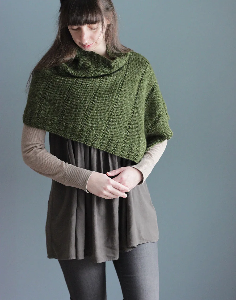 Ponchetta, Elizabeth Smith Knits. Print Knitting Pattern