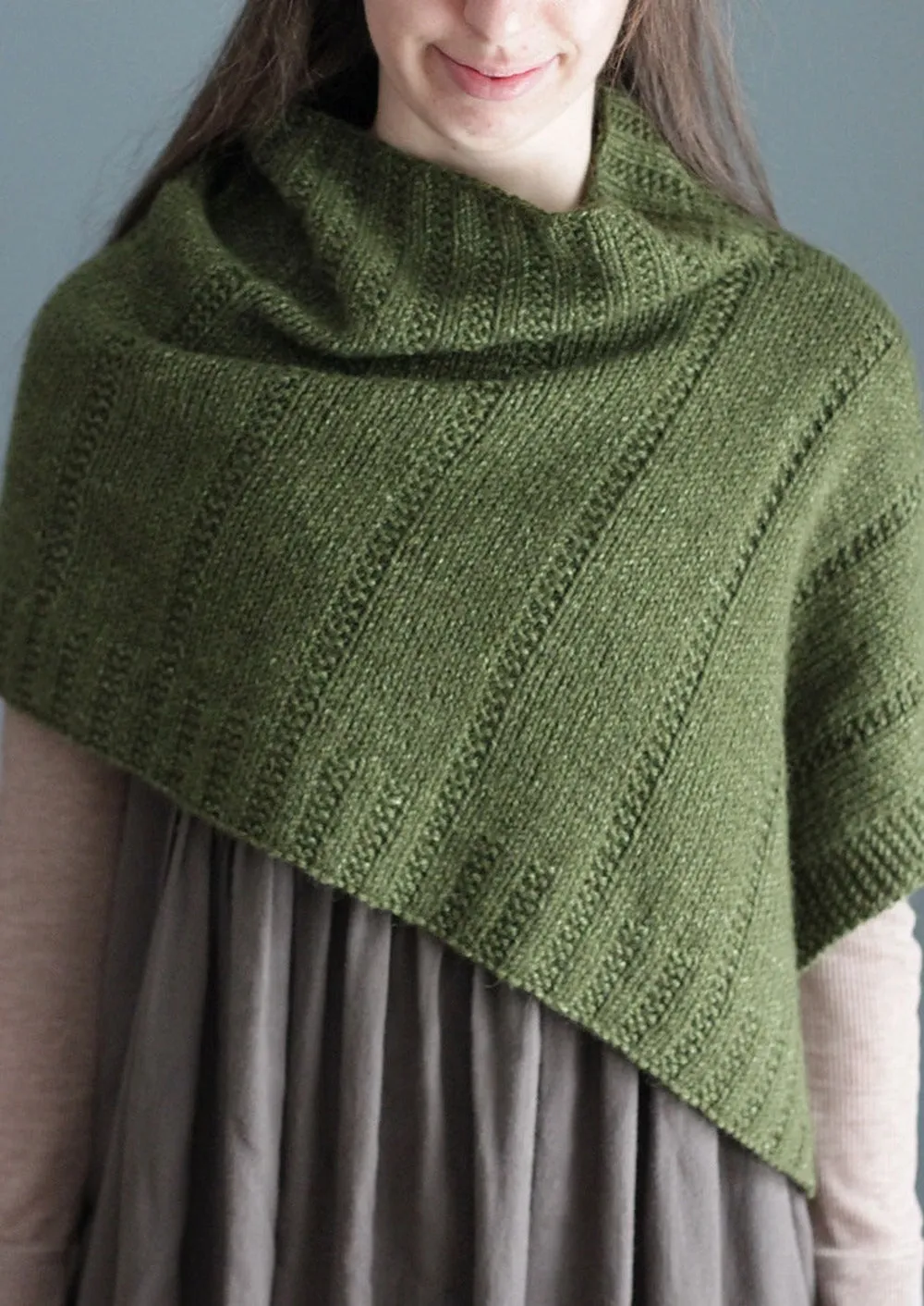 Ponchetta, Elizabeth Smith Knits. Print Knitting Pattern