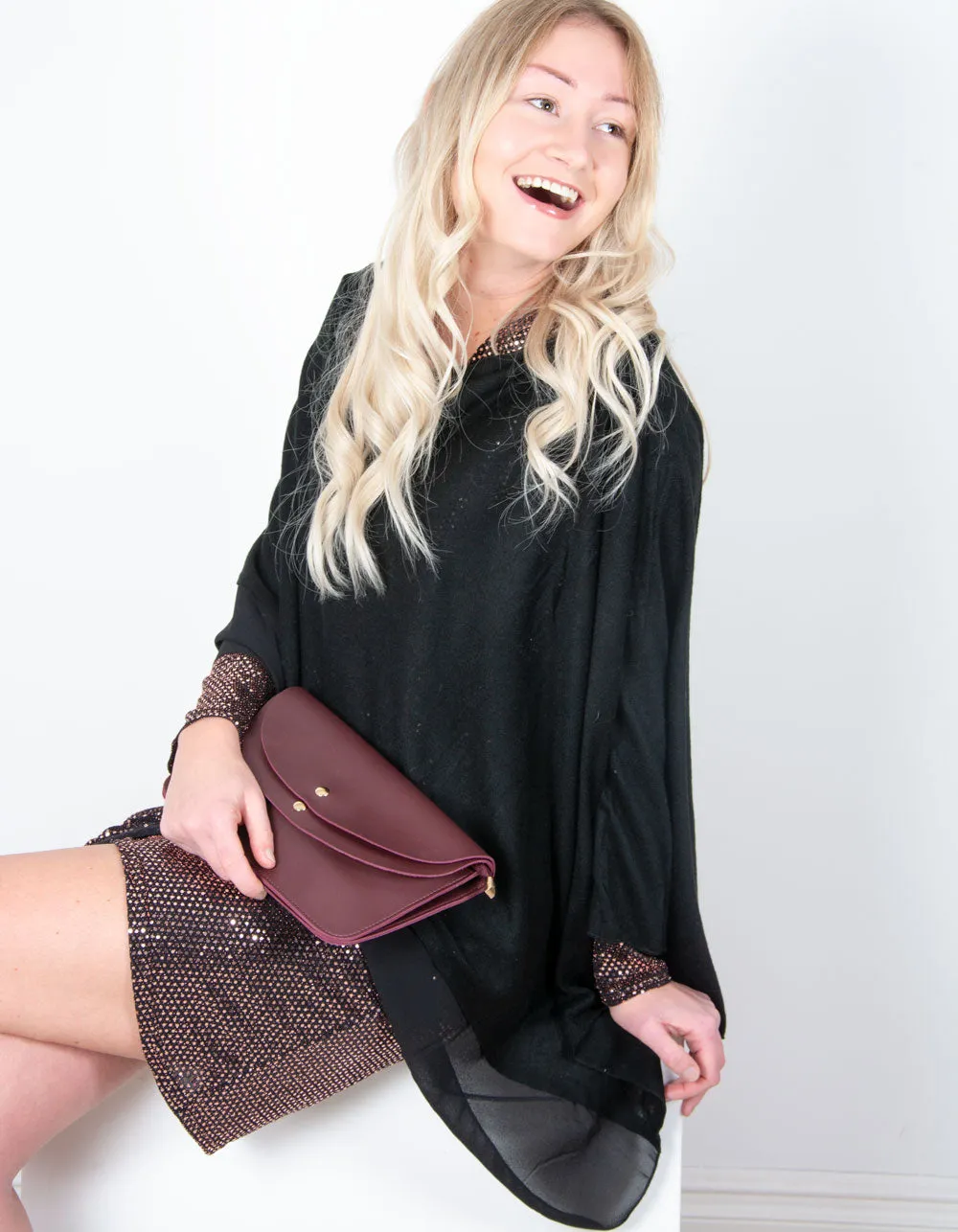 Poncho | Black