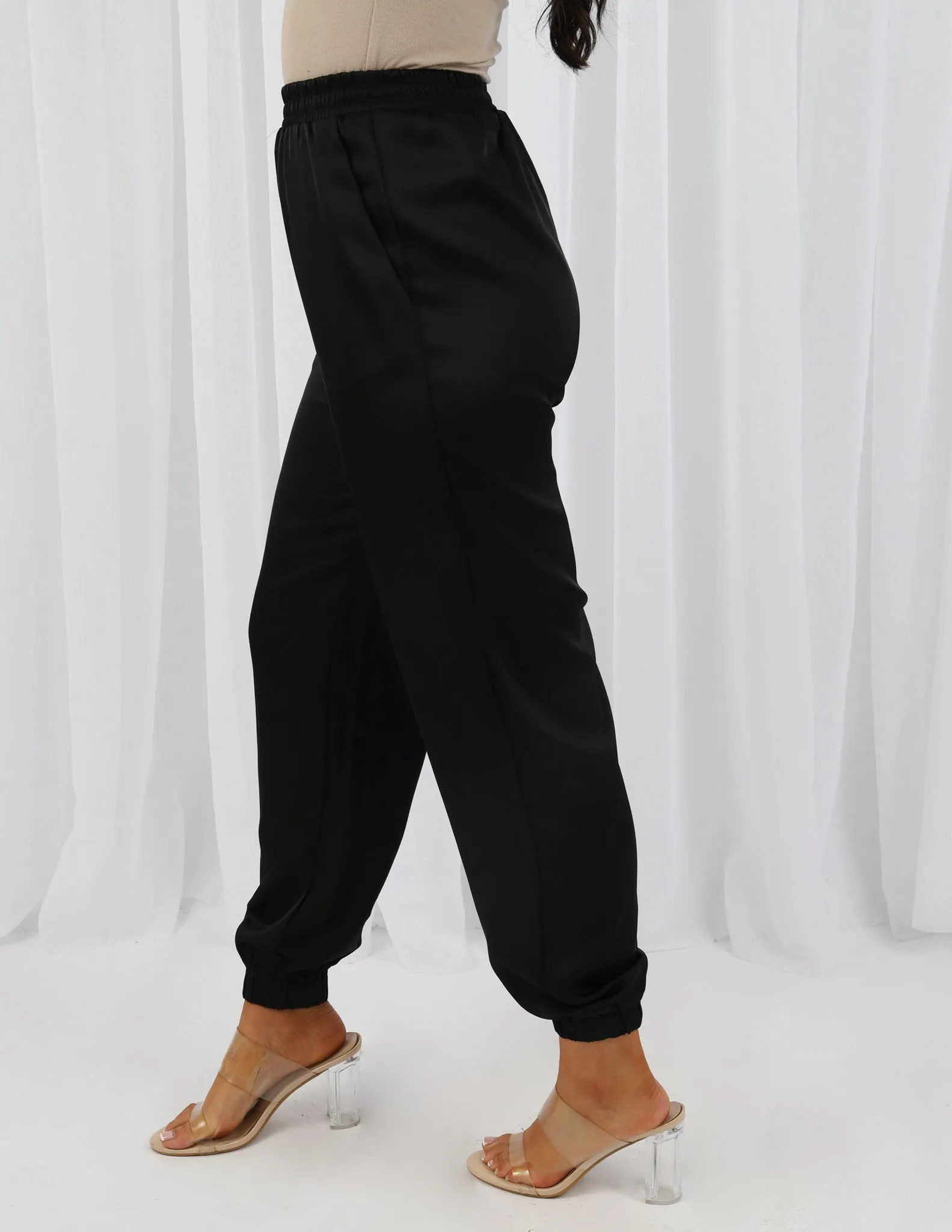 Porsha Satin Chino Pants