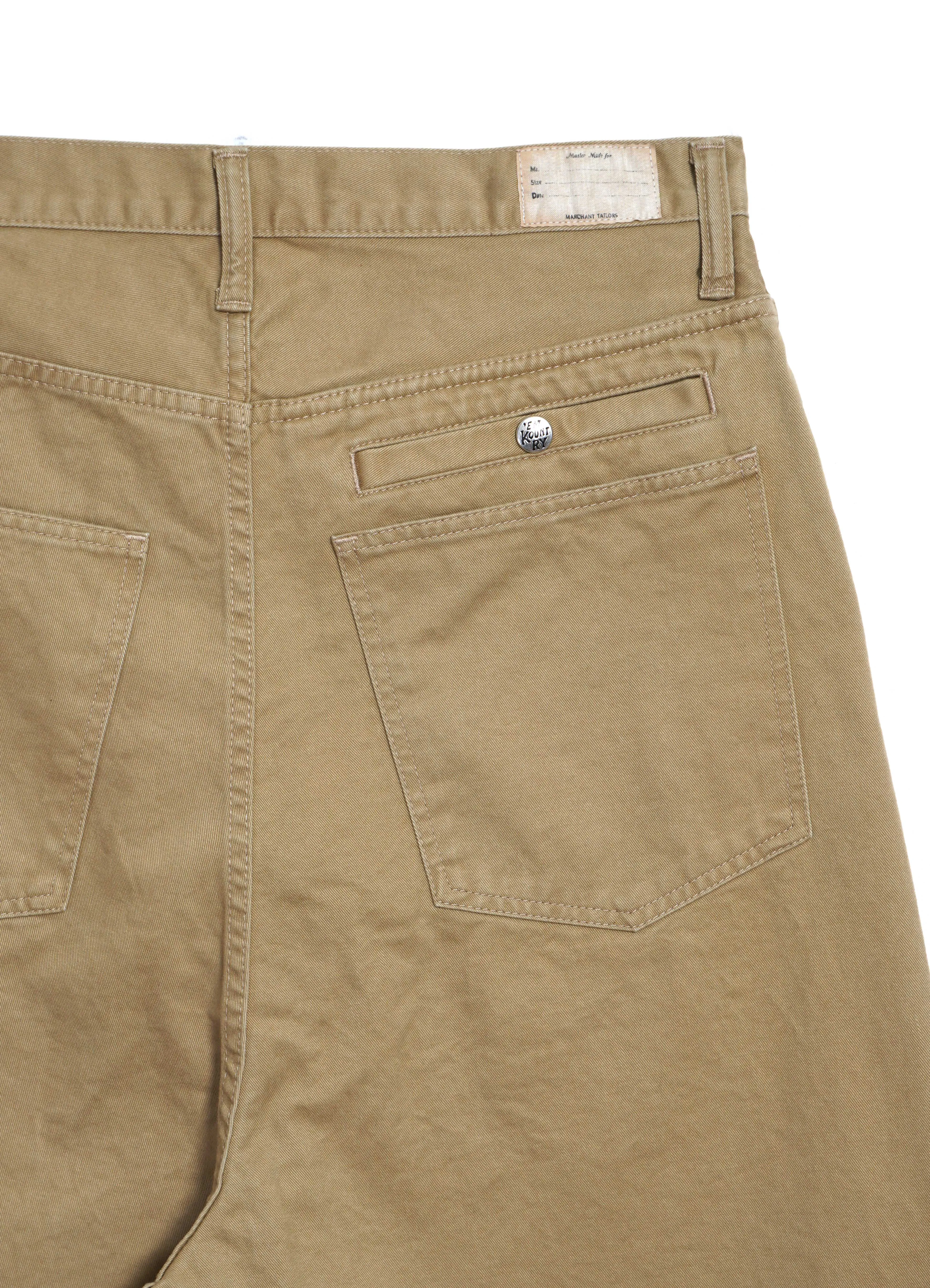 PORT | Baggy Chino Pants | Beige