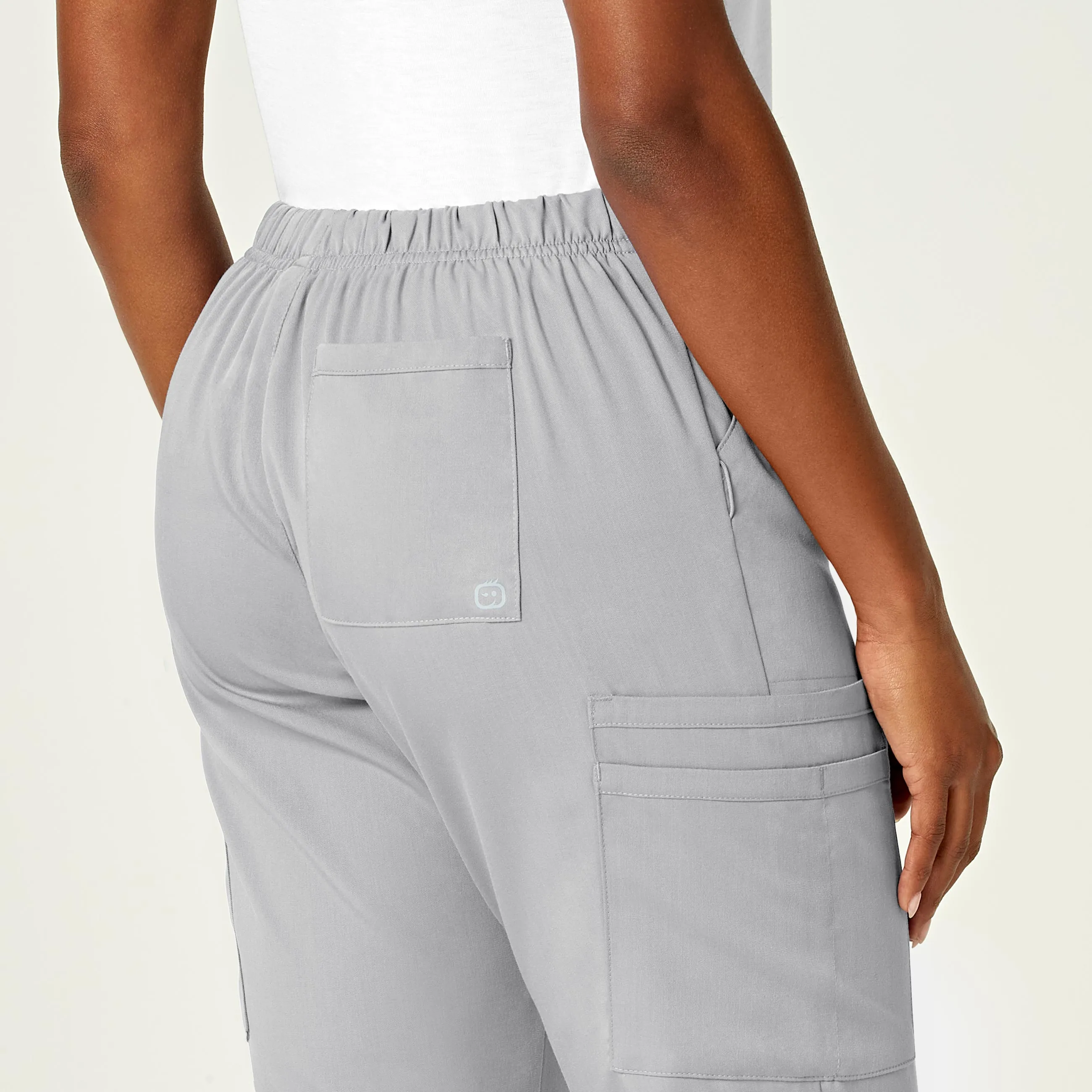 PRO Women's Moderate Flare Leg Scrub Pant - Grey