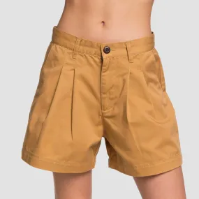 Quiksilver High Waist Shorts Iced Coffee - Womens