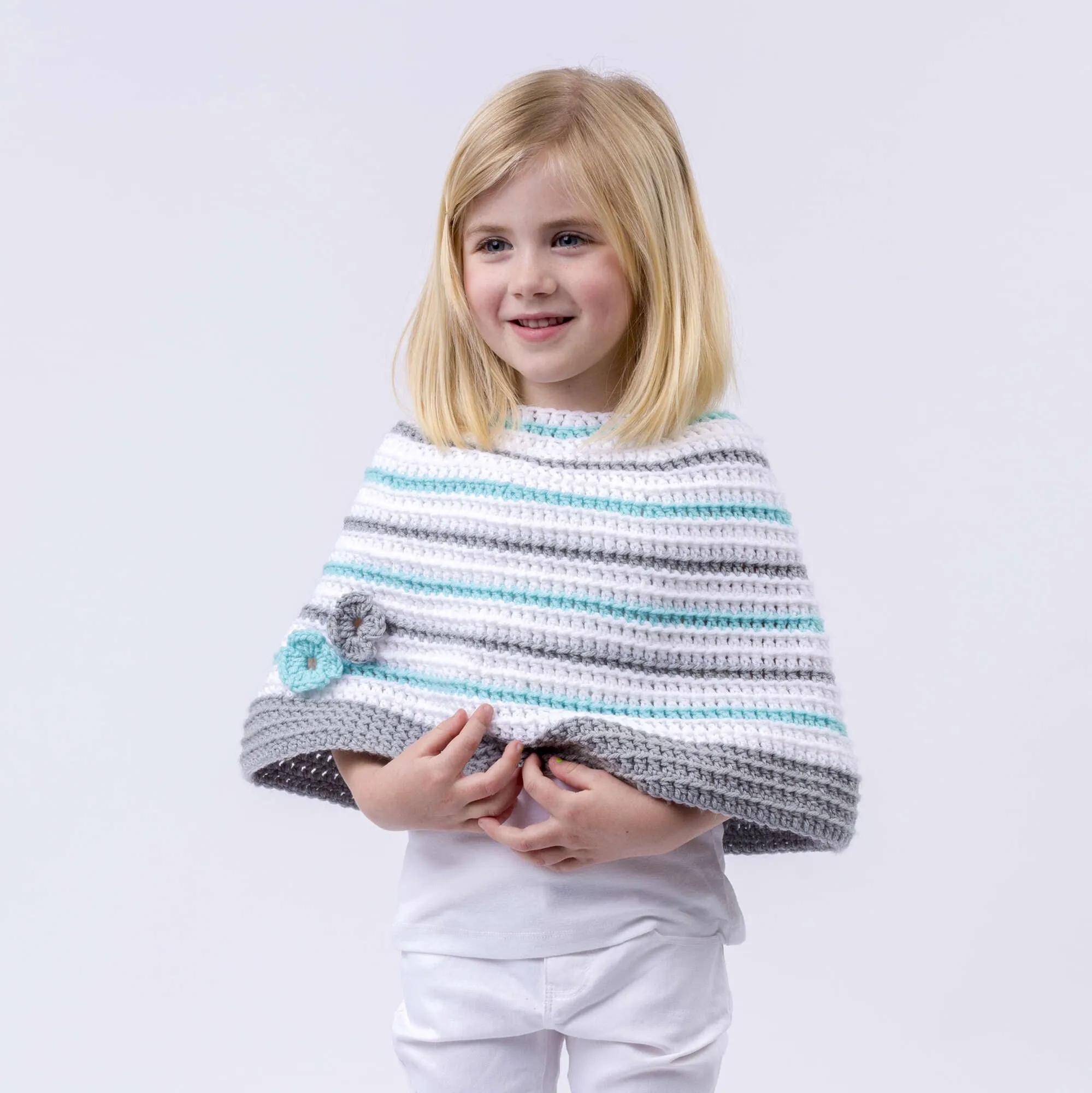 Red Heart Crochet Toddler's Perfect Poncho