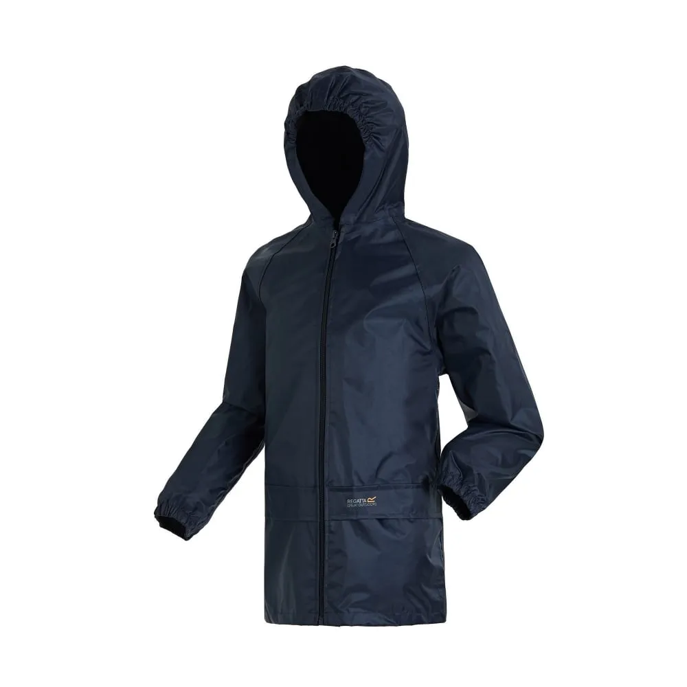 Regatta Kids Navy Stormbreak Jacket & Trousesr Waterproof Suit