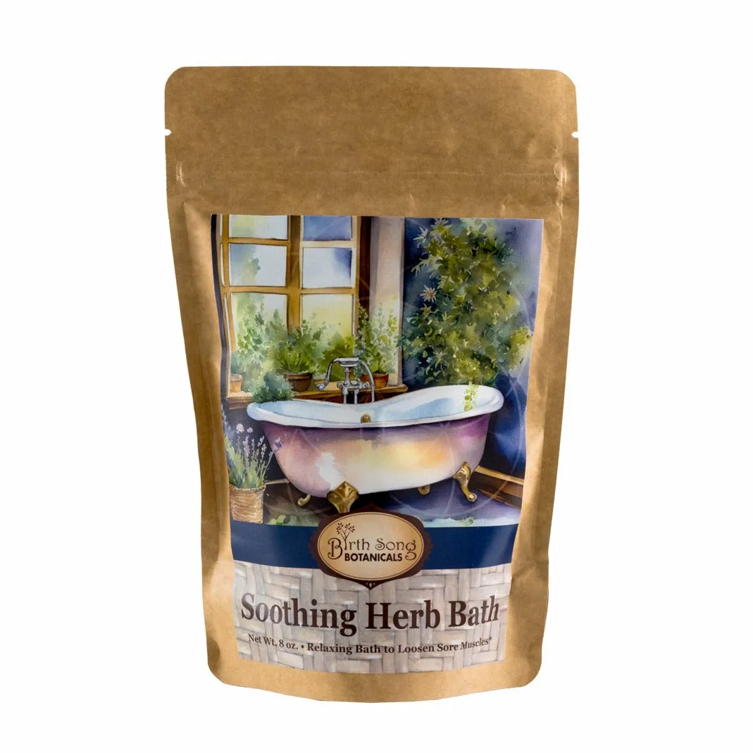 Relaxing and Soothing Herb Bath and Foot Soak, Melt Away Stress and Purify Your Energy* with Lavender and White Sage 16 oz.