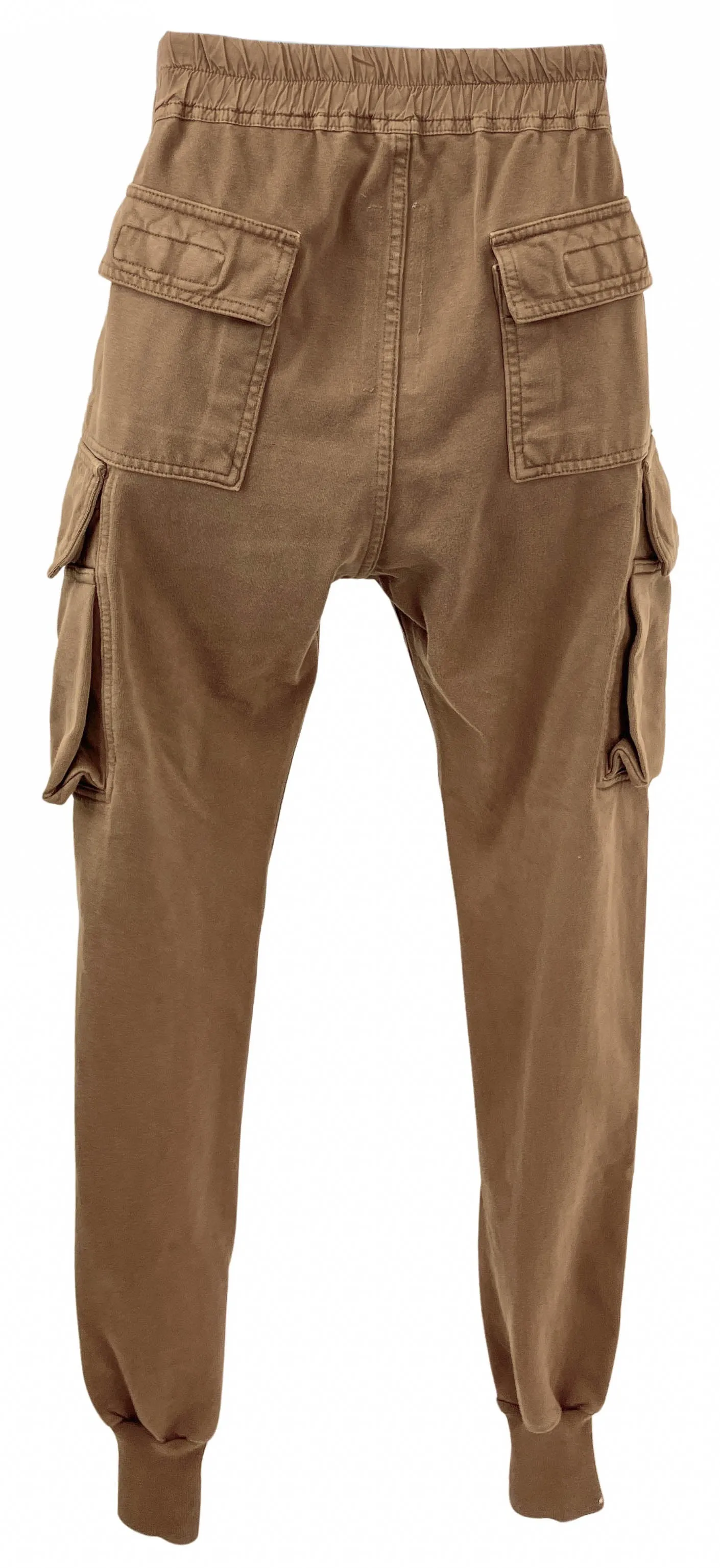 Rick Owens DRKSHDW Porterville Mastodon Cut Pants in Khaki Brown