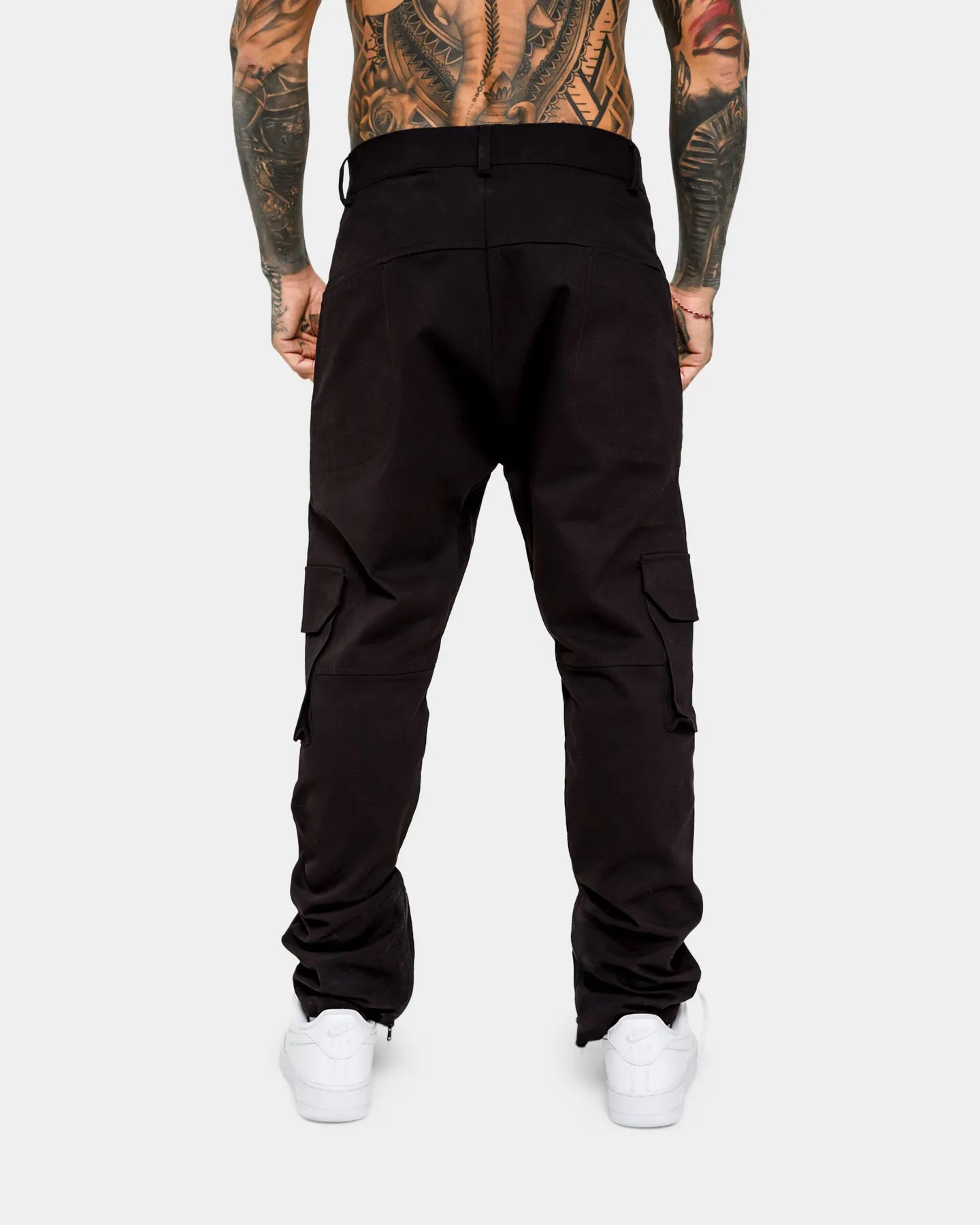 Saint Morta Futura Cargo Pants Black