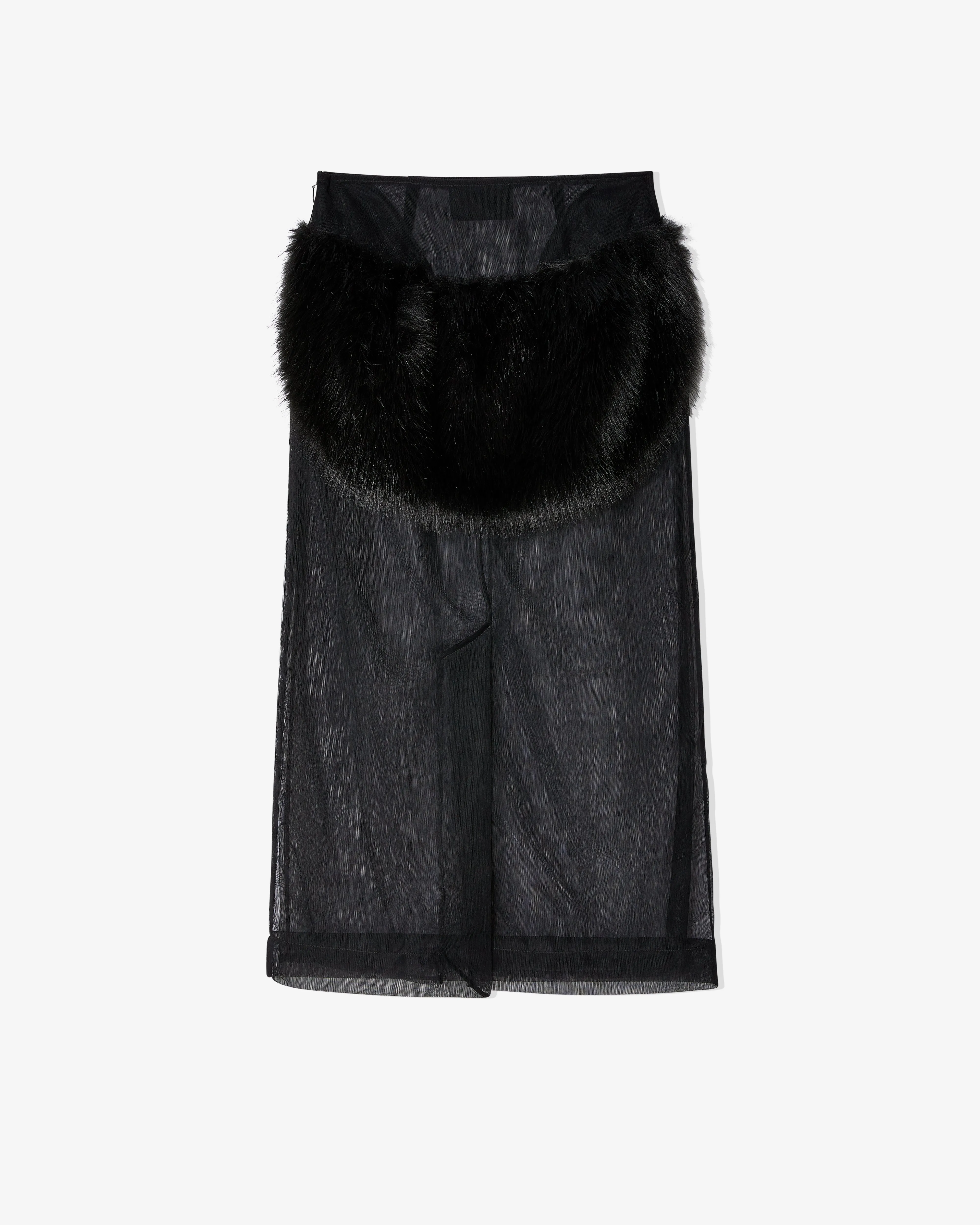 Simone Rocha - Women's Sheer Midi Pencil Skirt - (Black)