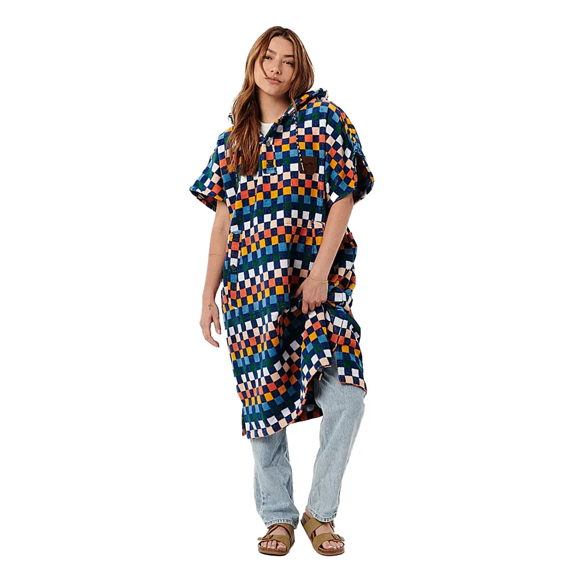 SLOWTIDE SUNDOWN PACIFIC PONCHO - S/M