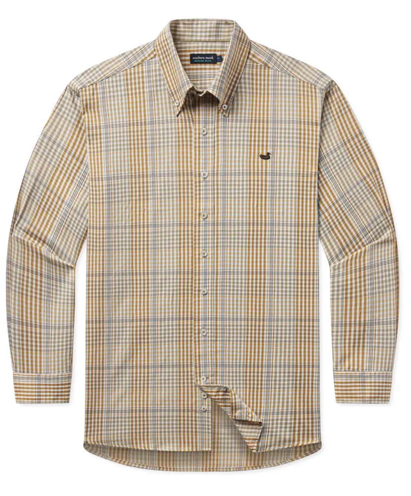 Southern Marsh - Edgefield Windowpane Dress Shirt