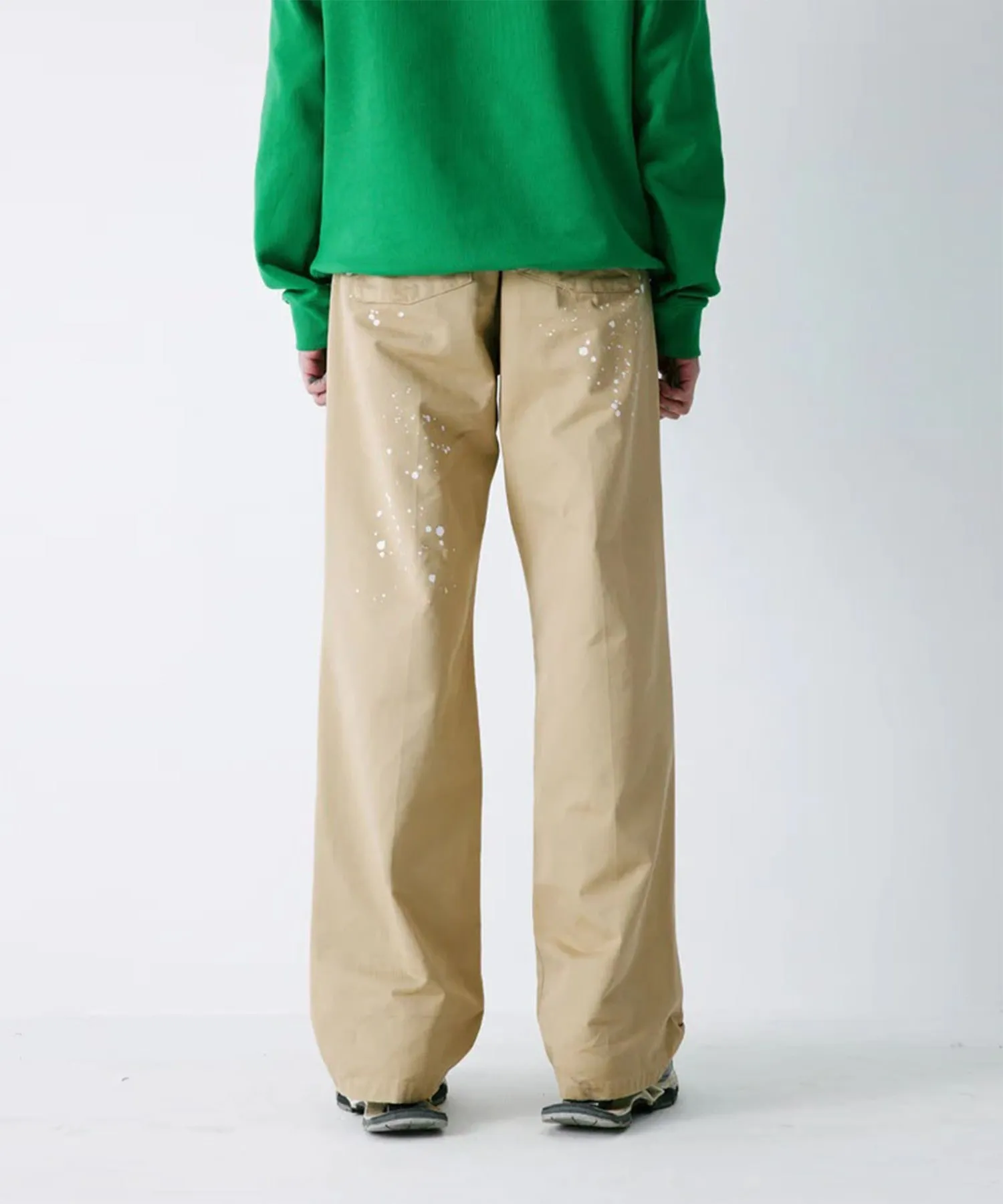 SUPPLIER / SPLASH PAINT CHINO PANTS