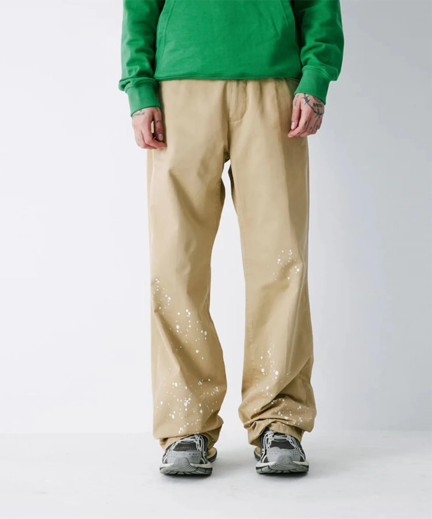 SUPPLIER / SPLASH PAINT CHINO PANTS