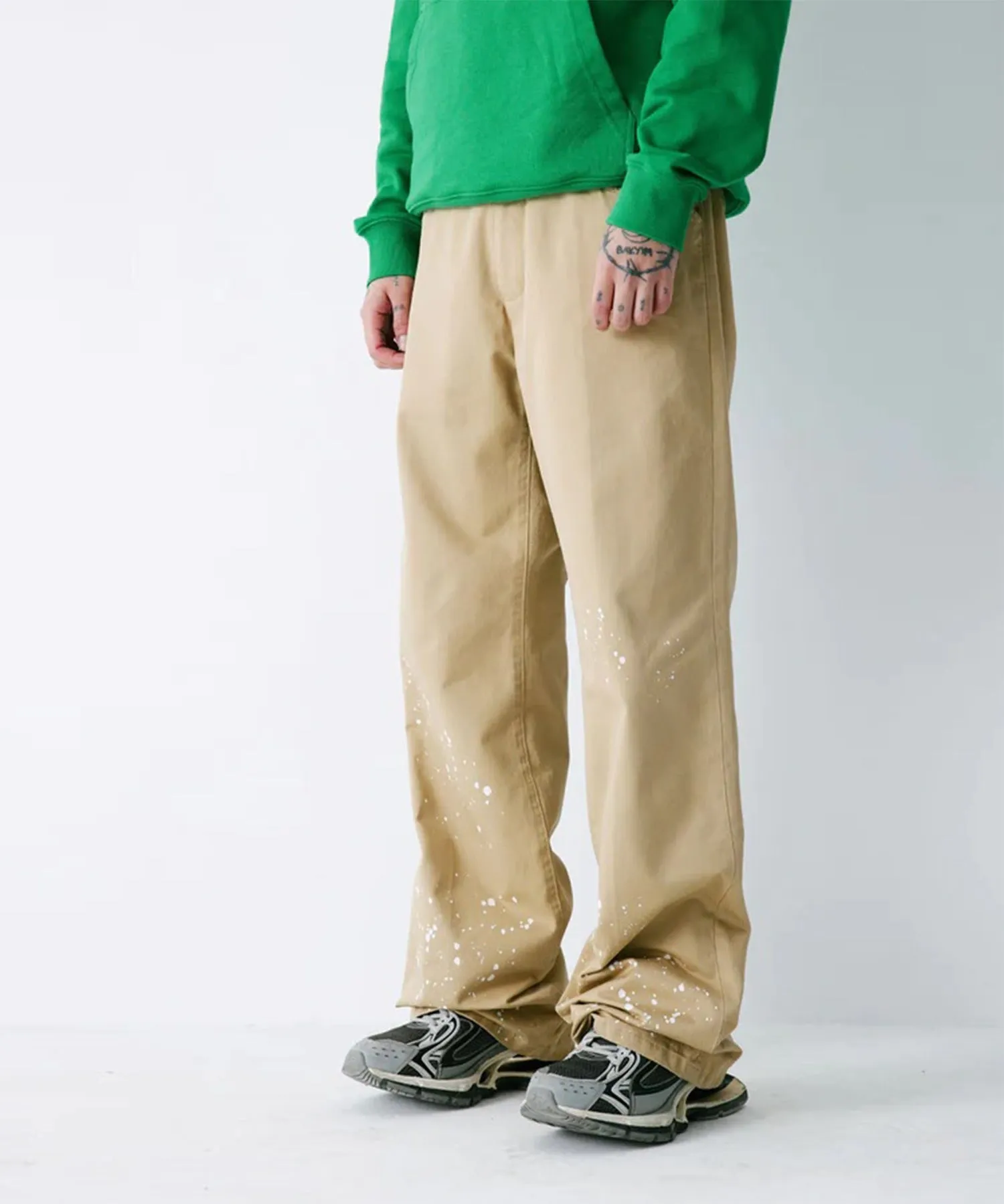 SUPPLIER / SPLASH PAINT CHINO PANTS