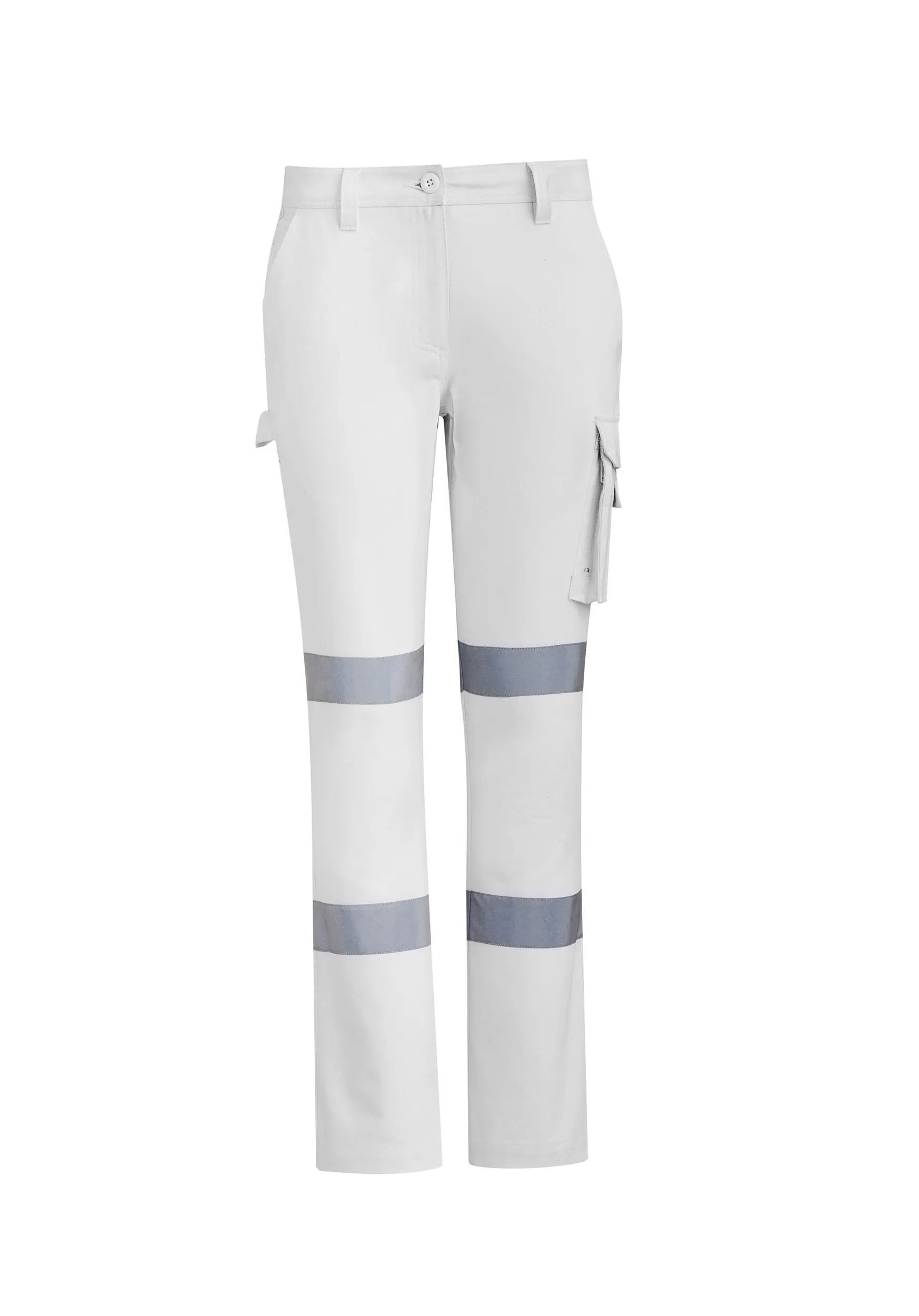 Syzmik Workwear | Womens Bio Motion Taped Pant | ZP720 | White