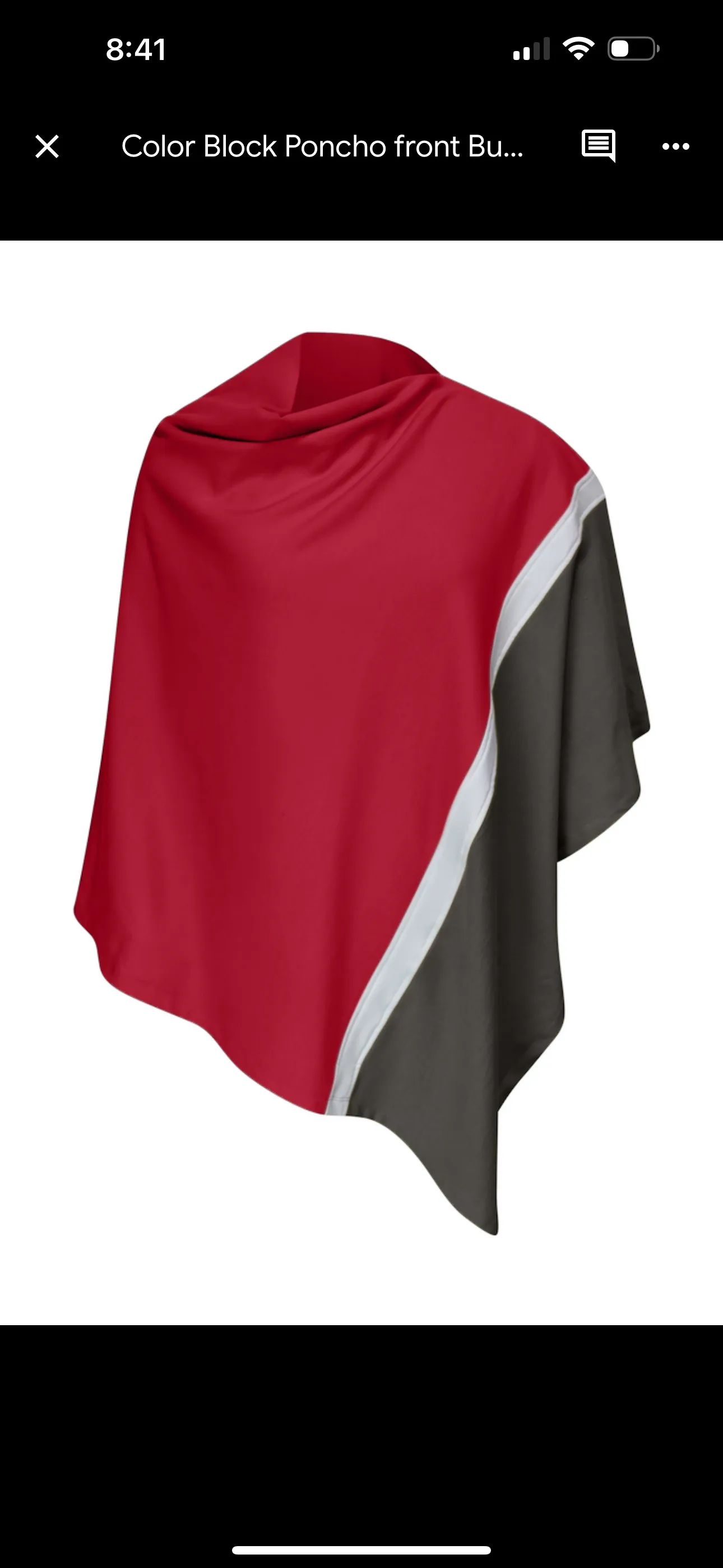 Tampa Bay Buccaneers Contraband Poncho