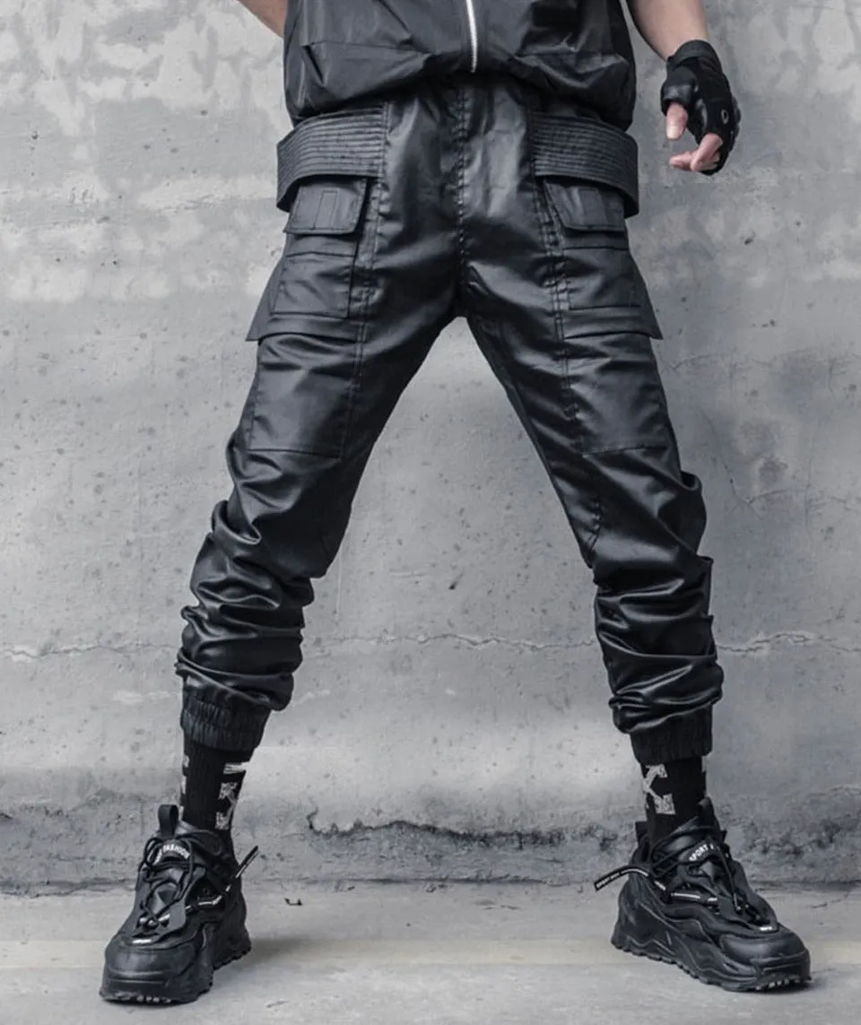 Technical Coated Cargo Pants