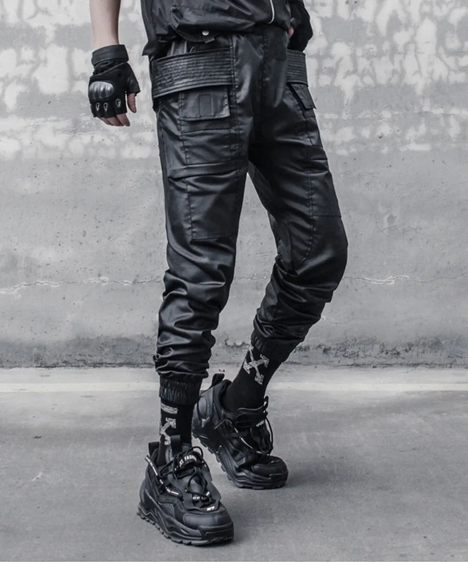 Technical Coated Cargo Pants