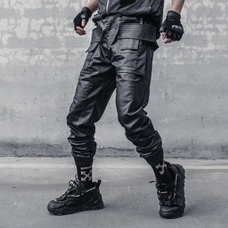 Technical Coated Cargo Pants